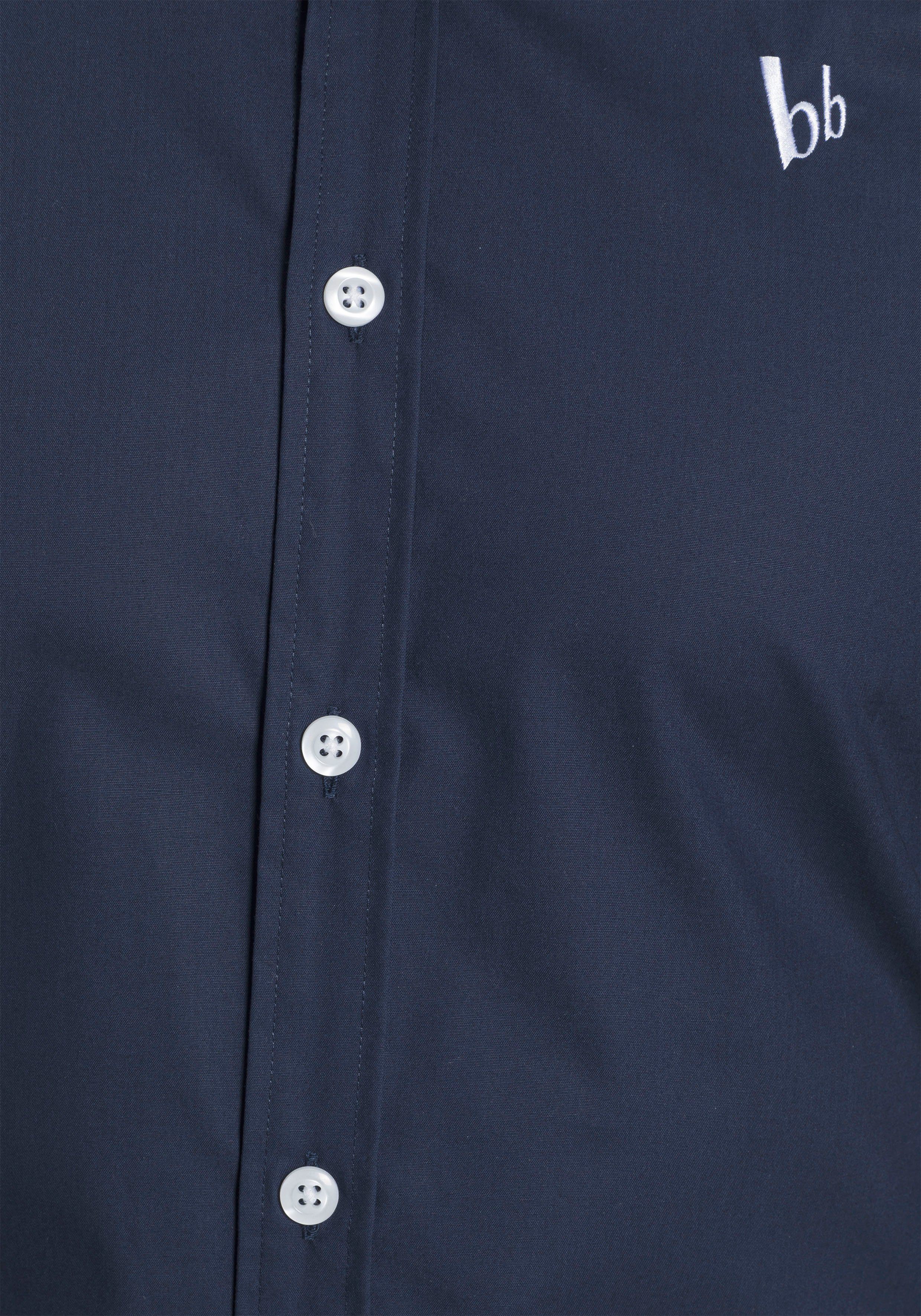 Bruno Banani Overhemd met lange mouwen Button-downkraag, het perfecte overhemd voor vele gelegenheden