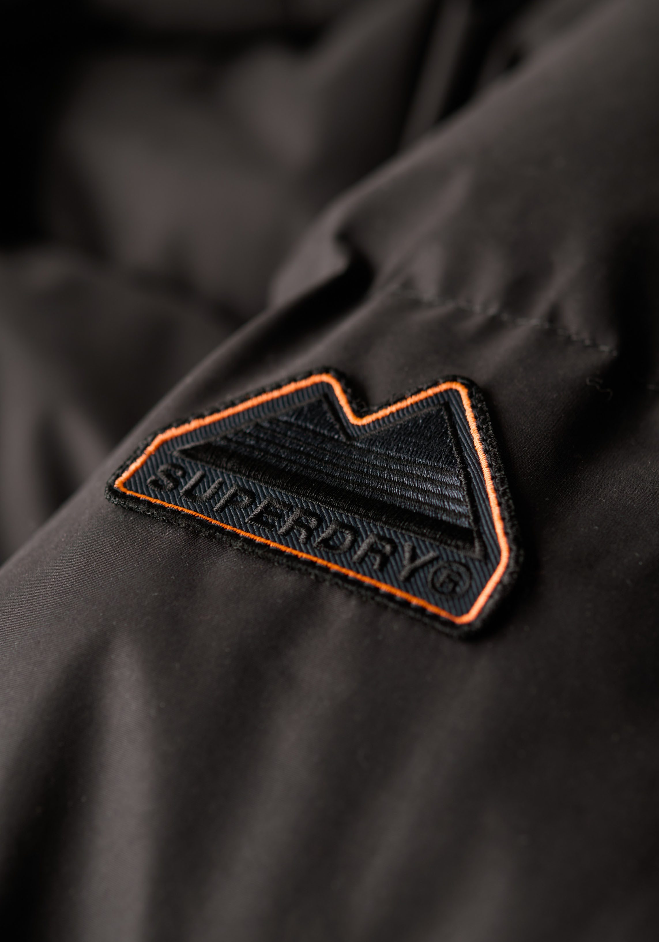 Superdry Gewatteerde jas MICROFIBRE LONGLINE PUFFER JKT