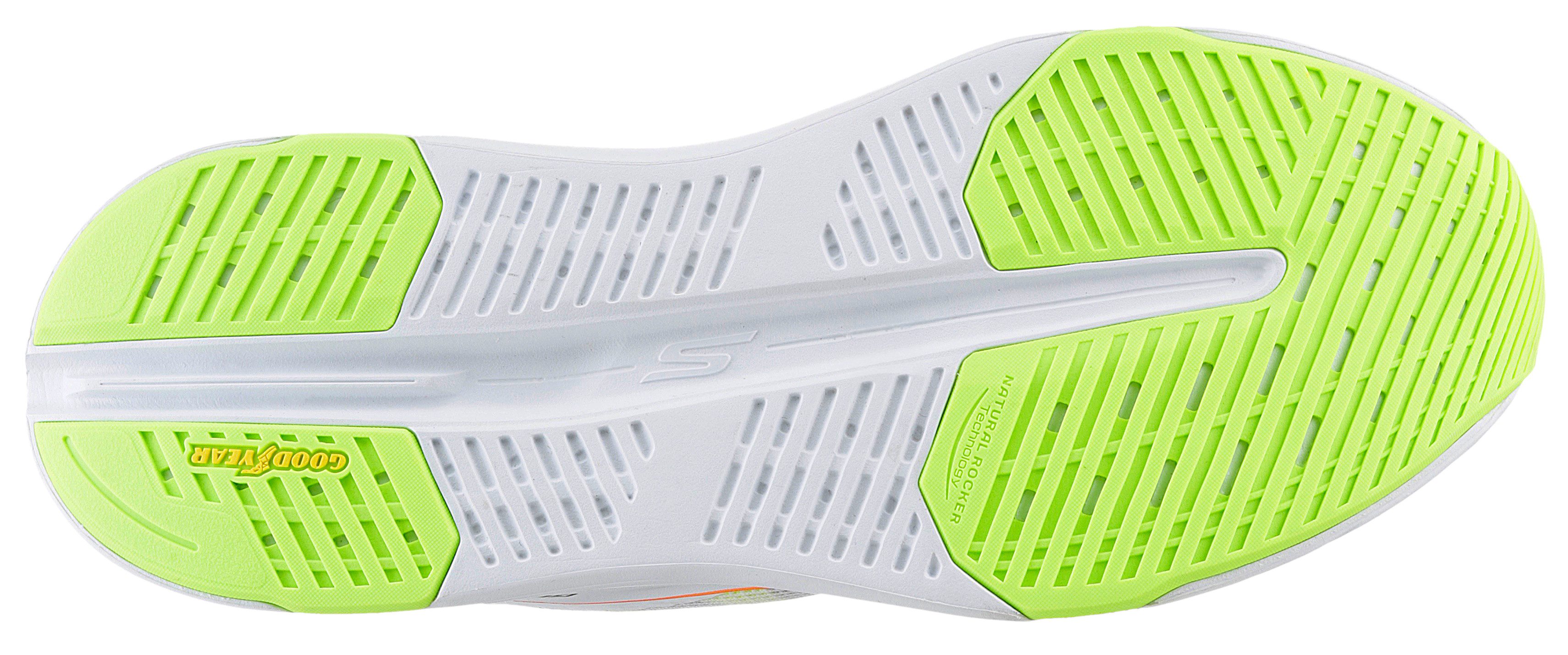 Skechers Slip-on sneakers MAX CUSHIONING GLIDE-STEP Slippers, instapschoen, geschikt voor machinewas, smalle vorm