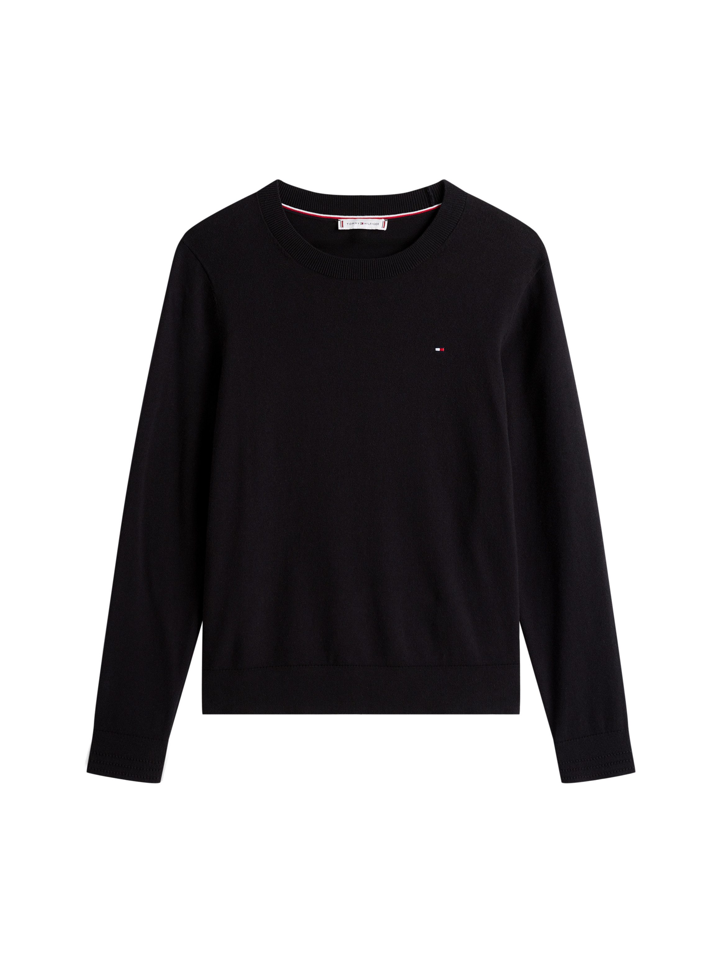 Tommy Hilfiger Trui met ronde hals CO JERSEY STITCH LS C-NK SWT