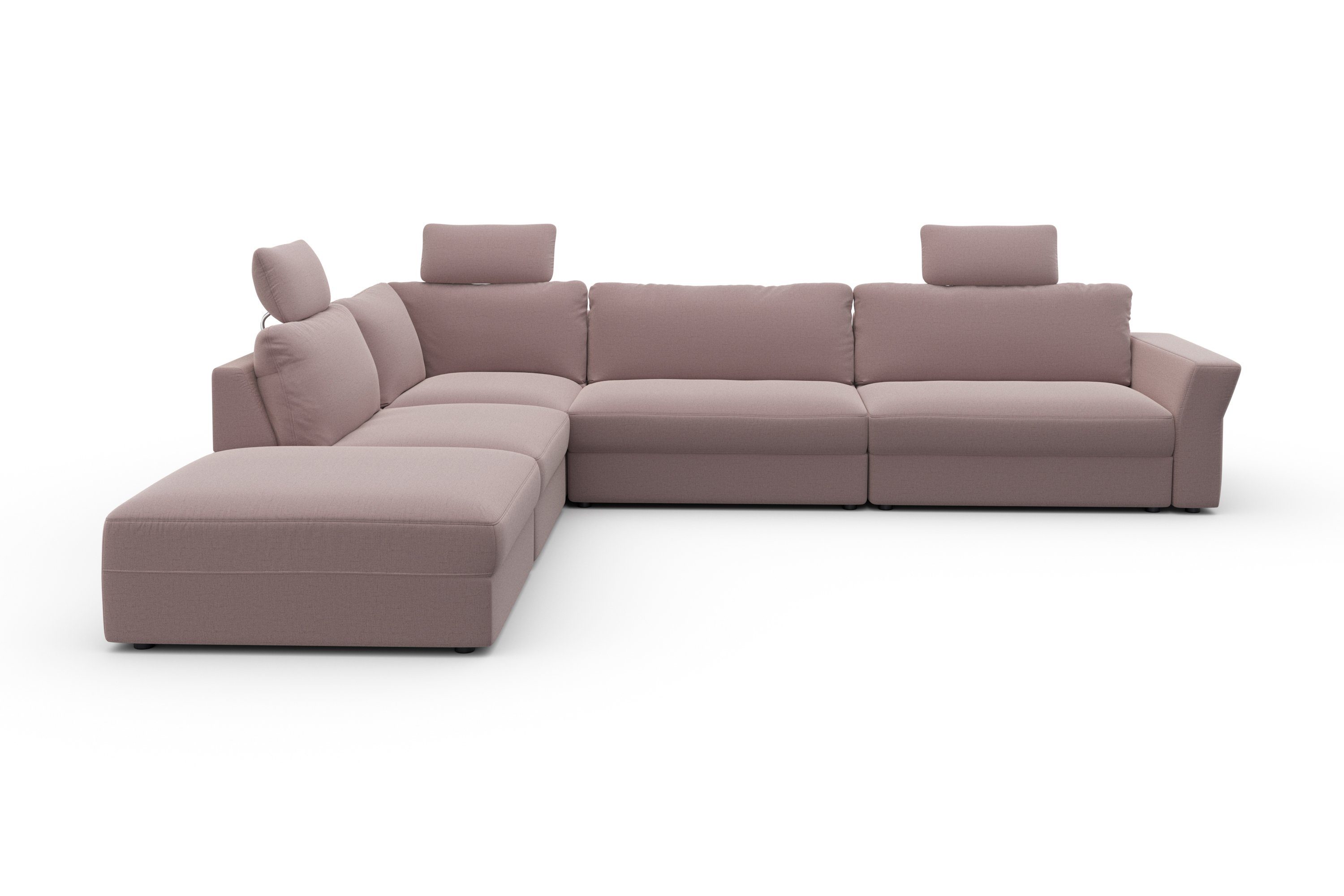 sit&more Hoekbank Cadabra L-vorm Breedte 356 cm, met zitdiepteverstelling