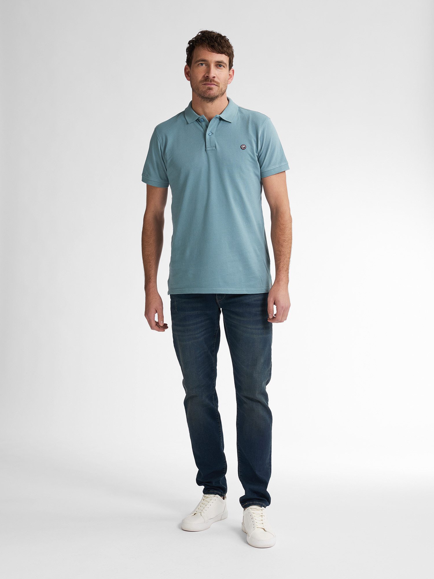 Petrol Industries Poloshirt met geborduurd logo