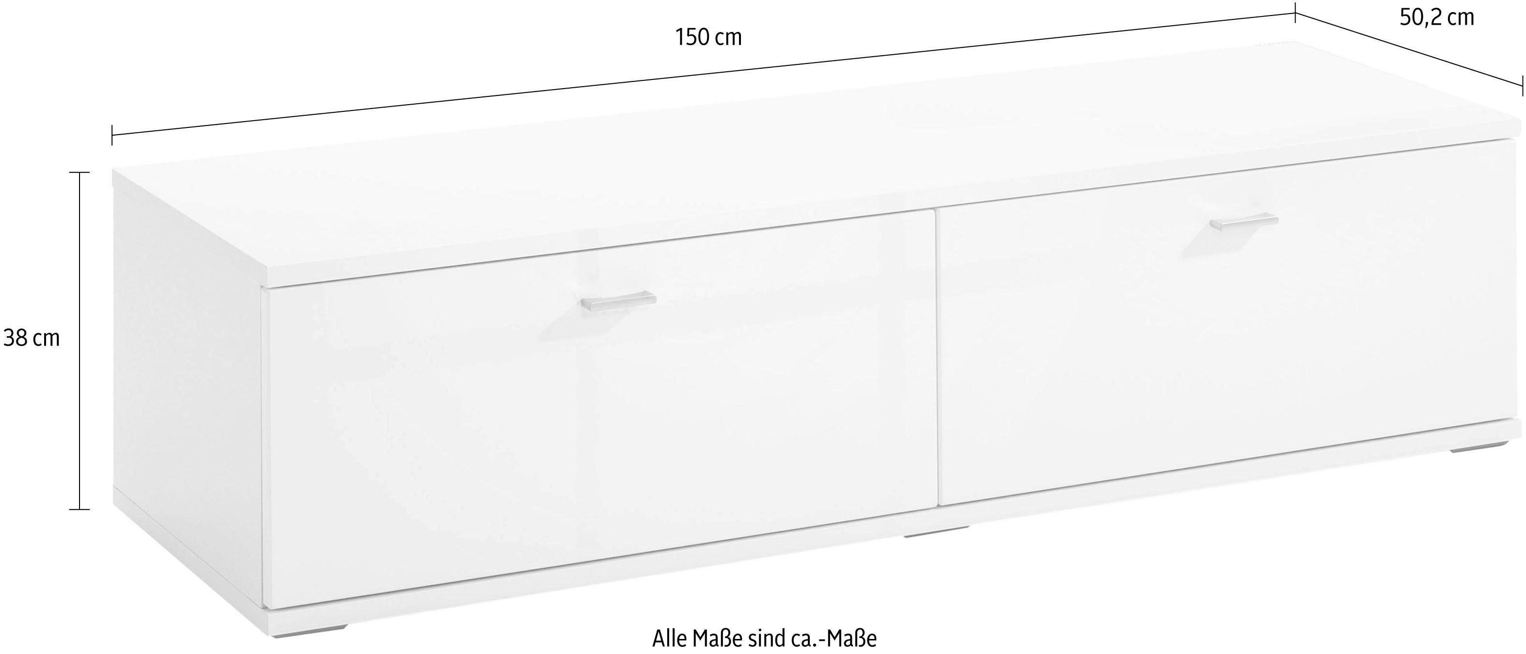 set one by Musterring Tv-meubel Tacoma Type 32, breedte 150 cm