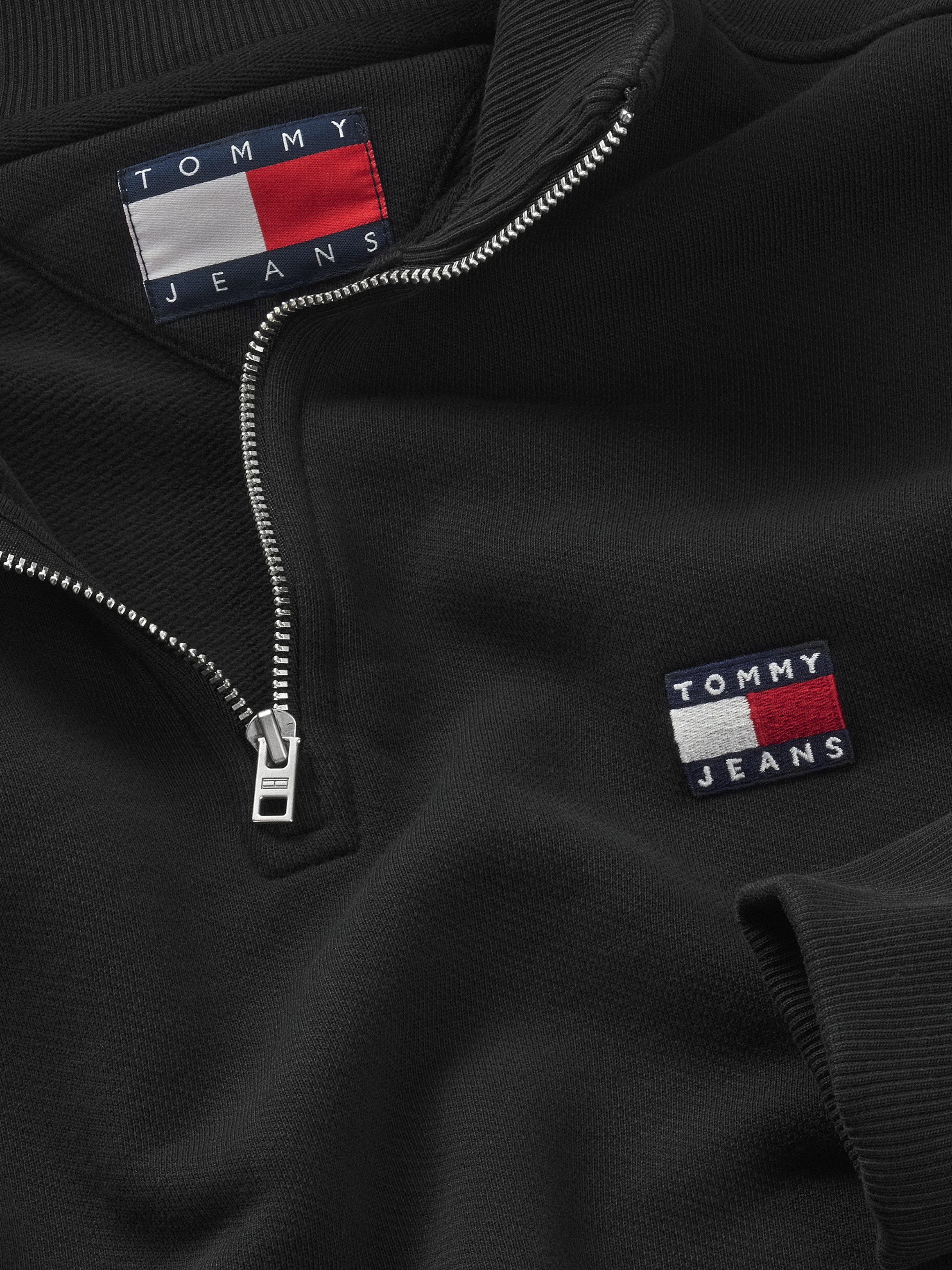 TOMMY JEANS Sweatshirt TJW BXY CRP BADGE 1/4ZIP