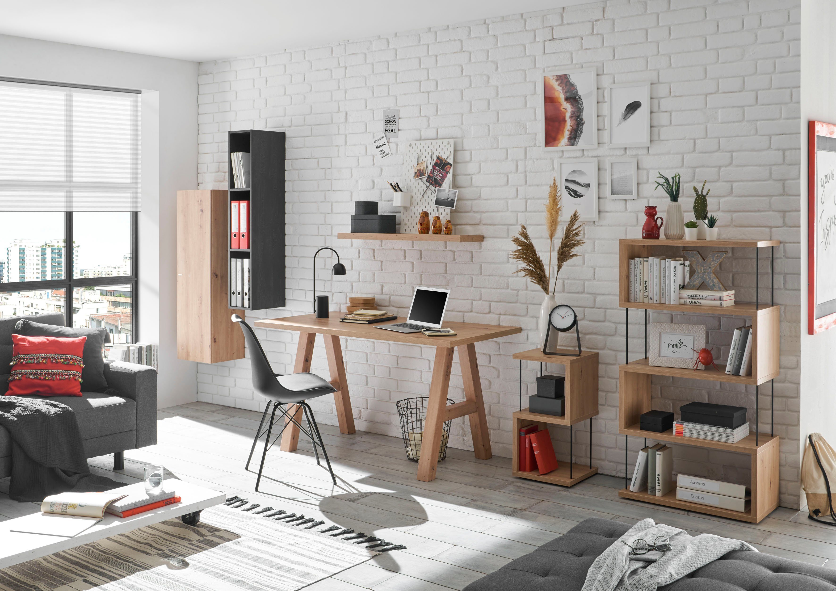 Mäusbacher Kantoormeubelset Big System Office (6-delig) kantoorsets beige
