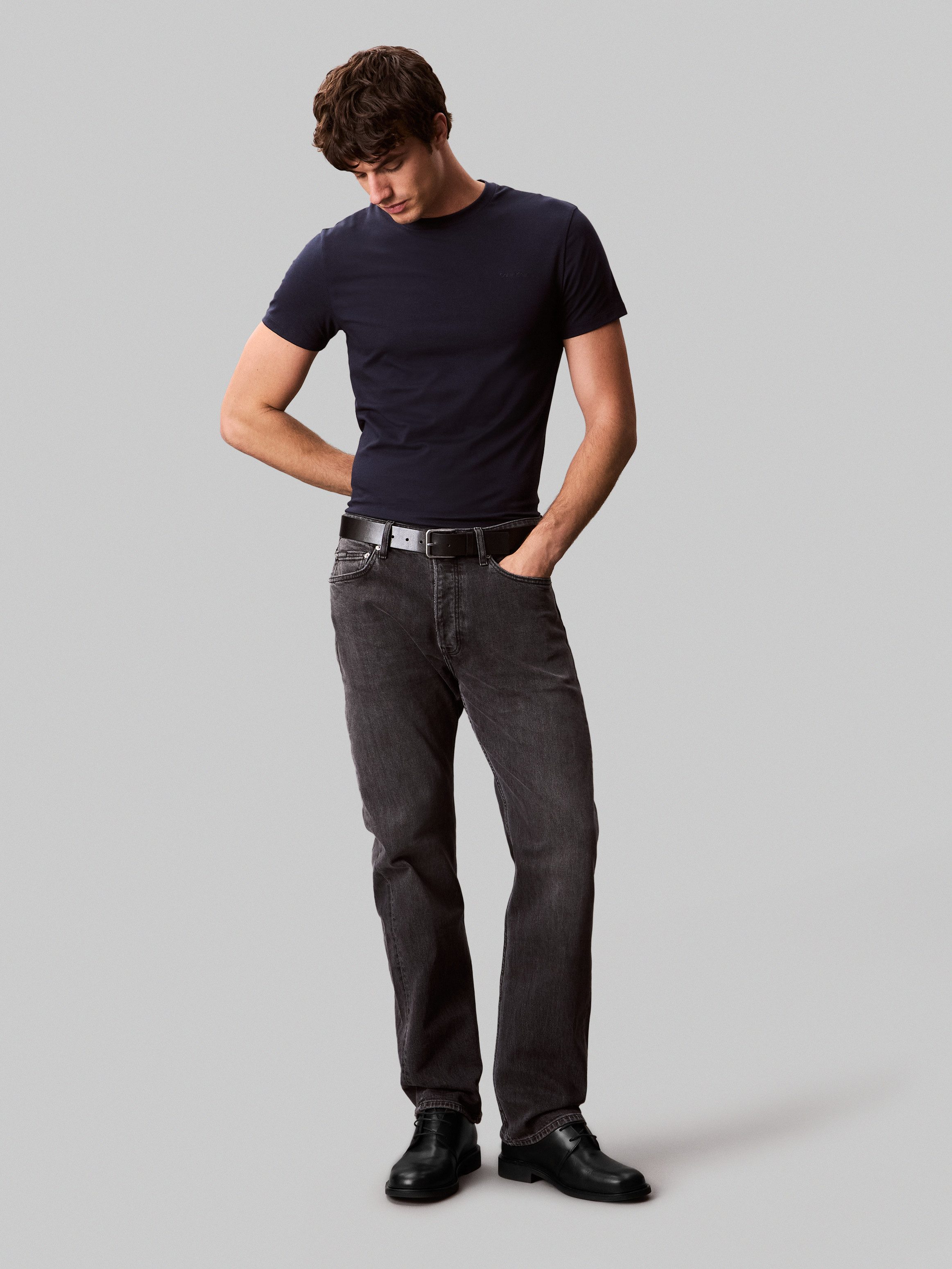 Calvin Klein T-shirt SS STRETCH COTTON SLIM TEE