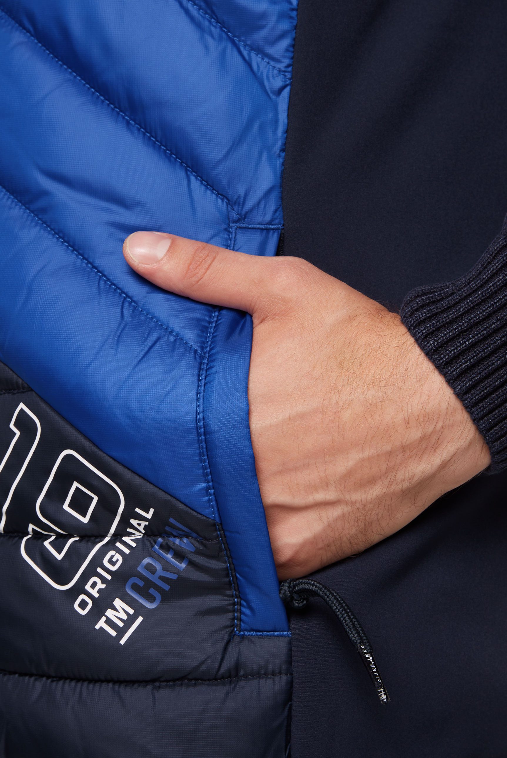 CAMP DAVID Bodywarmer met colourblocking