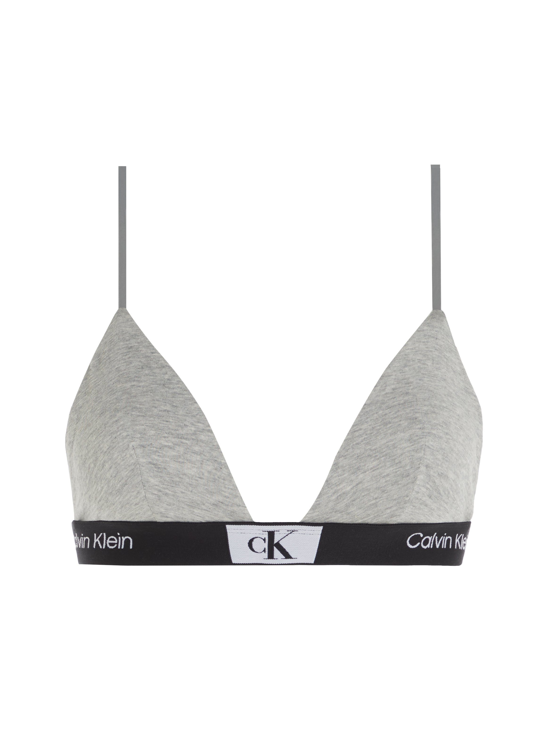 Calvin Klein Bralette-bh UNLINED TRIANGLE met klassieke tailleband met ck logo