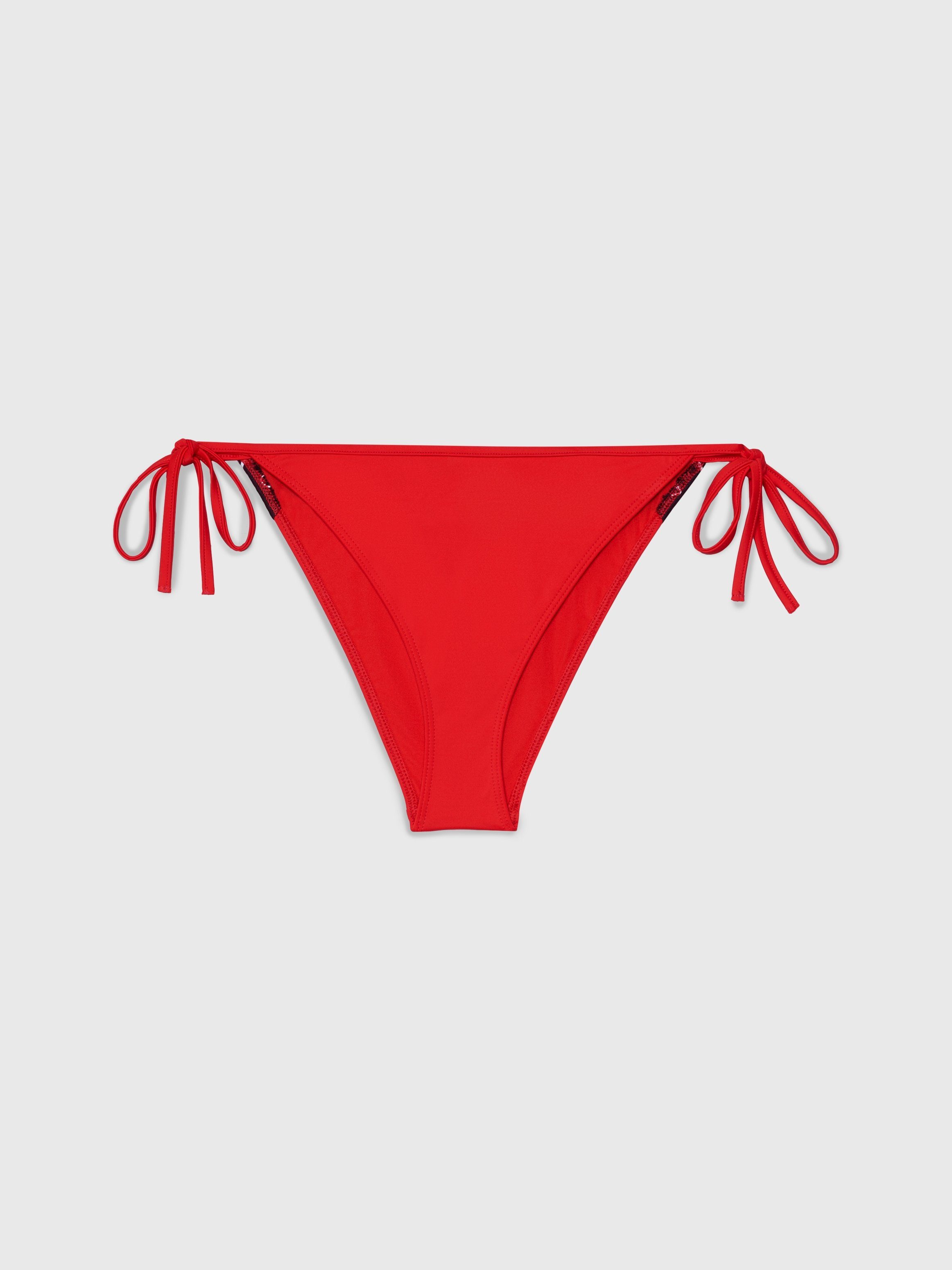 Calvin Klein Swimwear Bikinibroekje STRING SIDE TIE met elastische boorden aan de achterkant