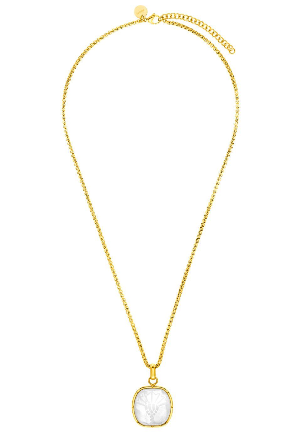 Joop! Ketting met hanger 2035890 met parelmoer