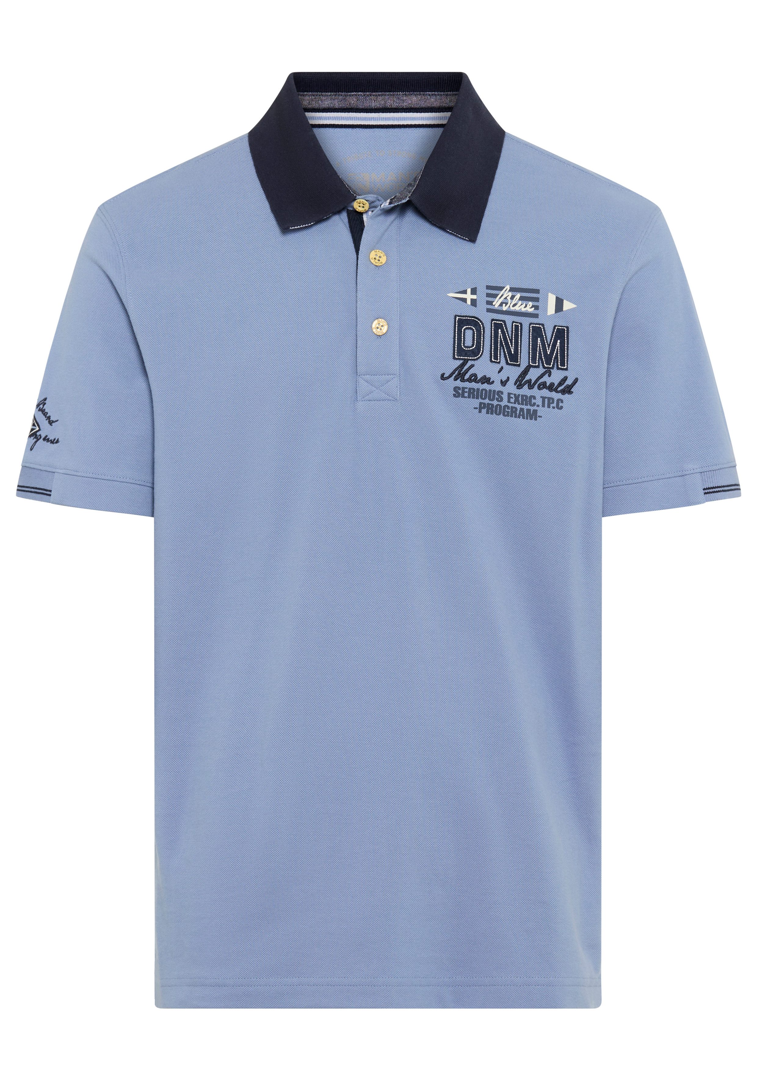Man's World Poloshirt Korte mouwen, met polokraag, voor sportieve activiteiten