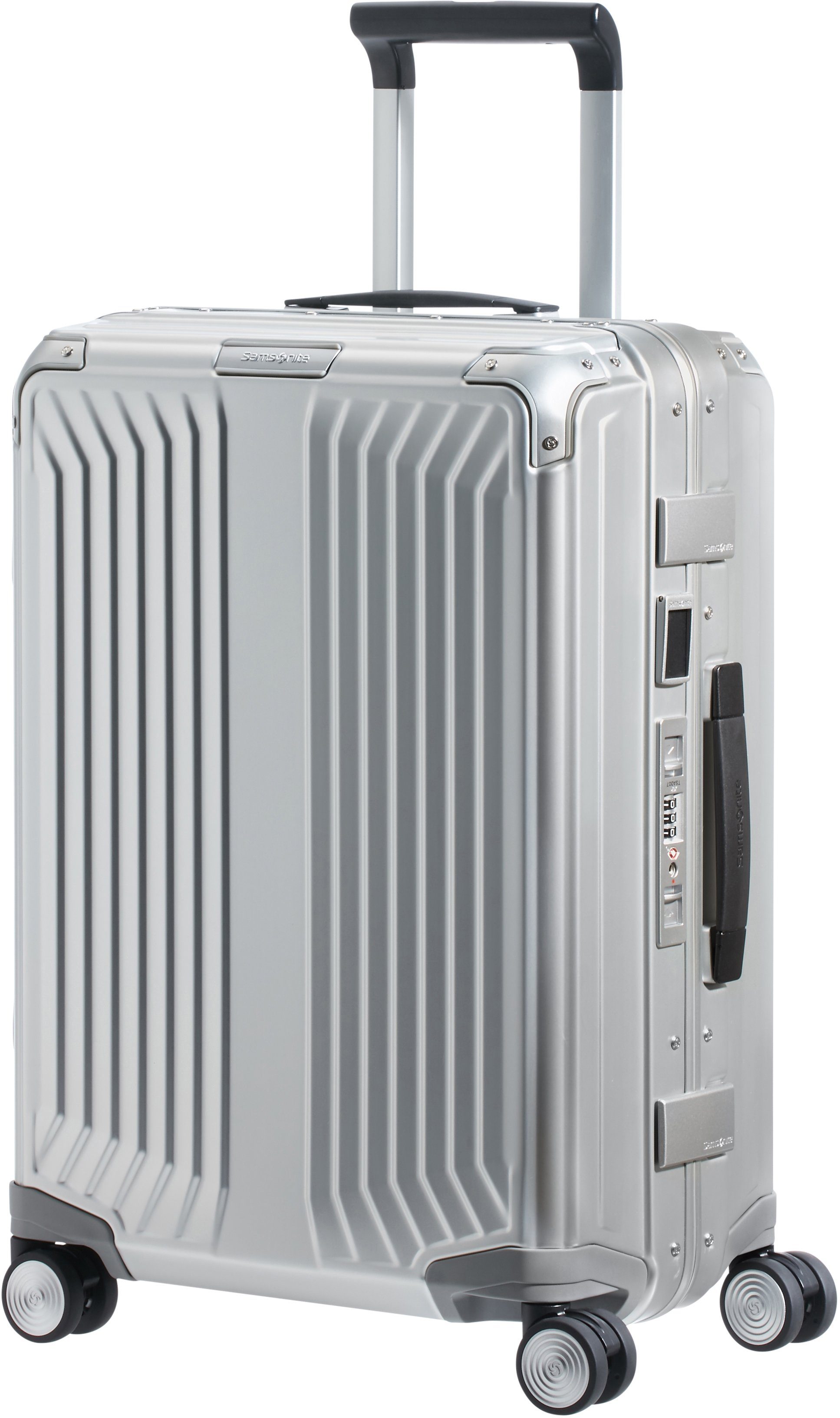 Samsonite Hardshell-trolley LITE-BOX ALU Hard-shell koffer premium-aluminium grote koffer TSA-cijferslot