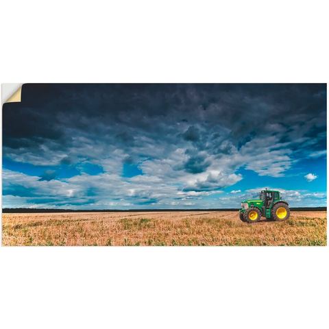 Artland artprint Traktor Landschaftsfotografie