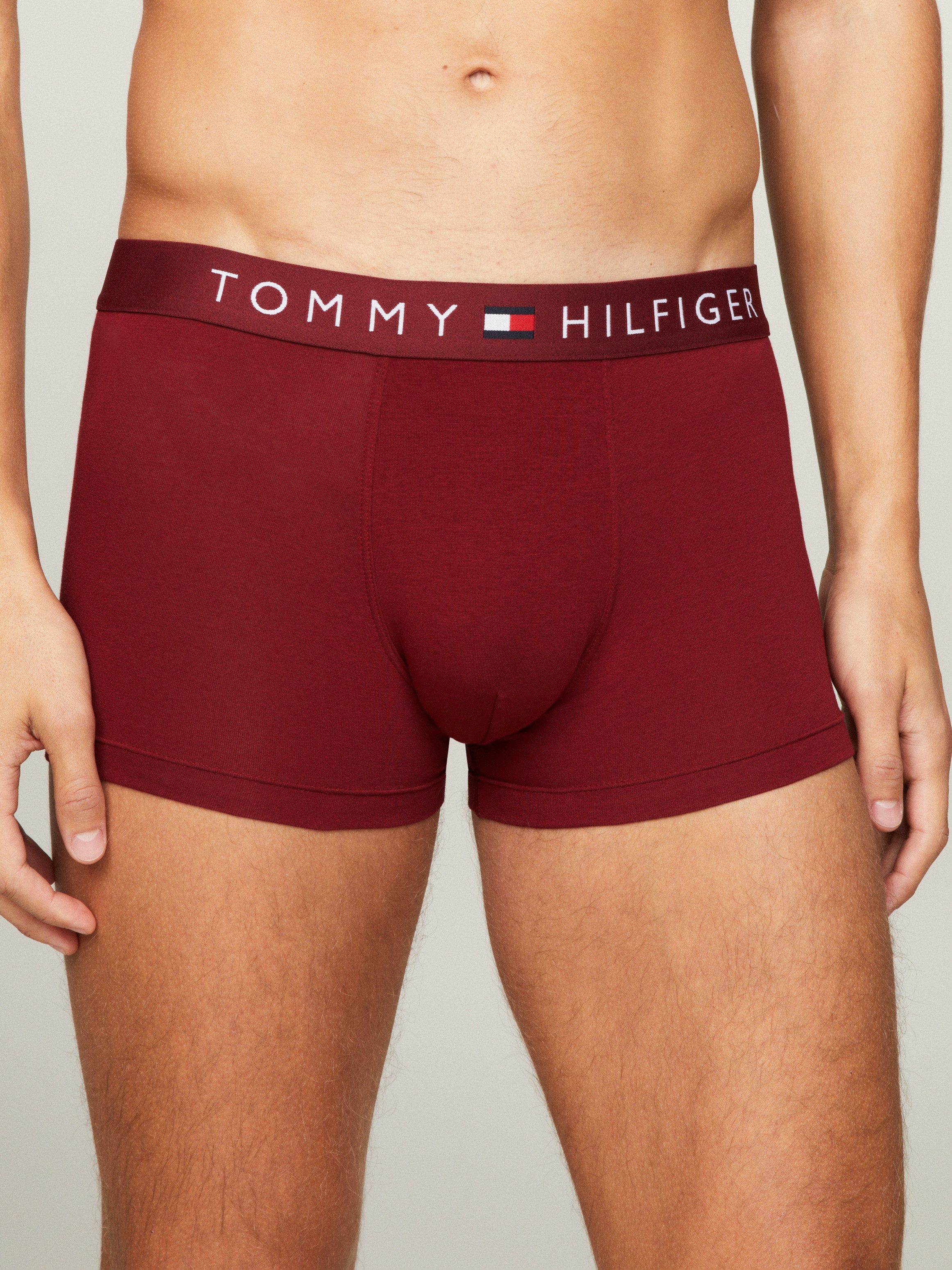 Tommy Hilfiger Underwear Trunk 3P TRUNK WB met logoband (3 stuks)