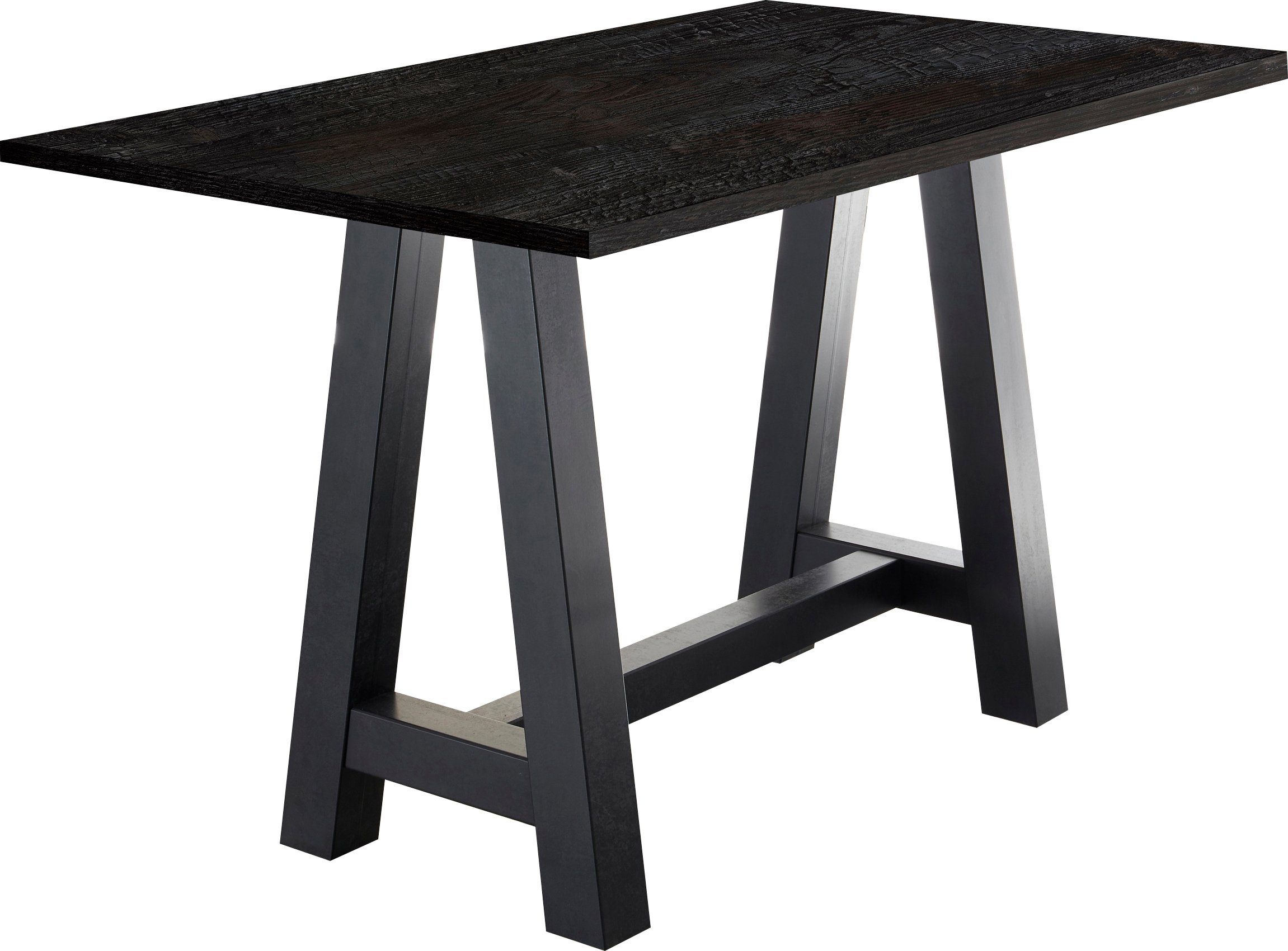 Mäusbacher Bartafel Frame in A-model (breedte 120, 140 of 160 cm) rechthoekige tafels maat 160 cm x 105 cm x 70 cm bruin