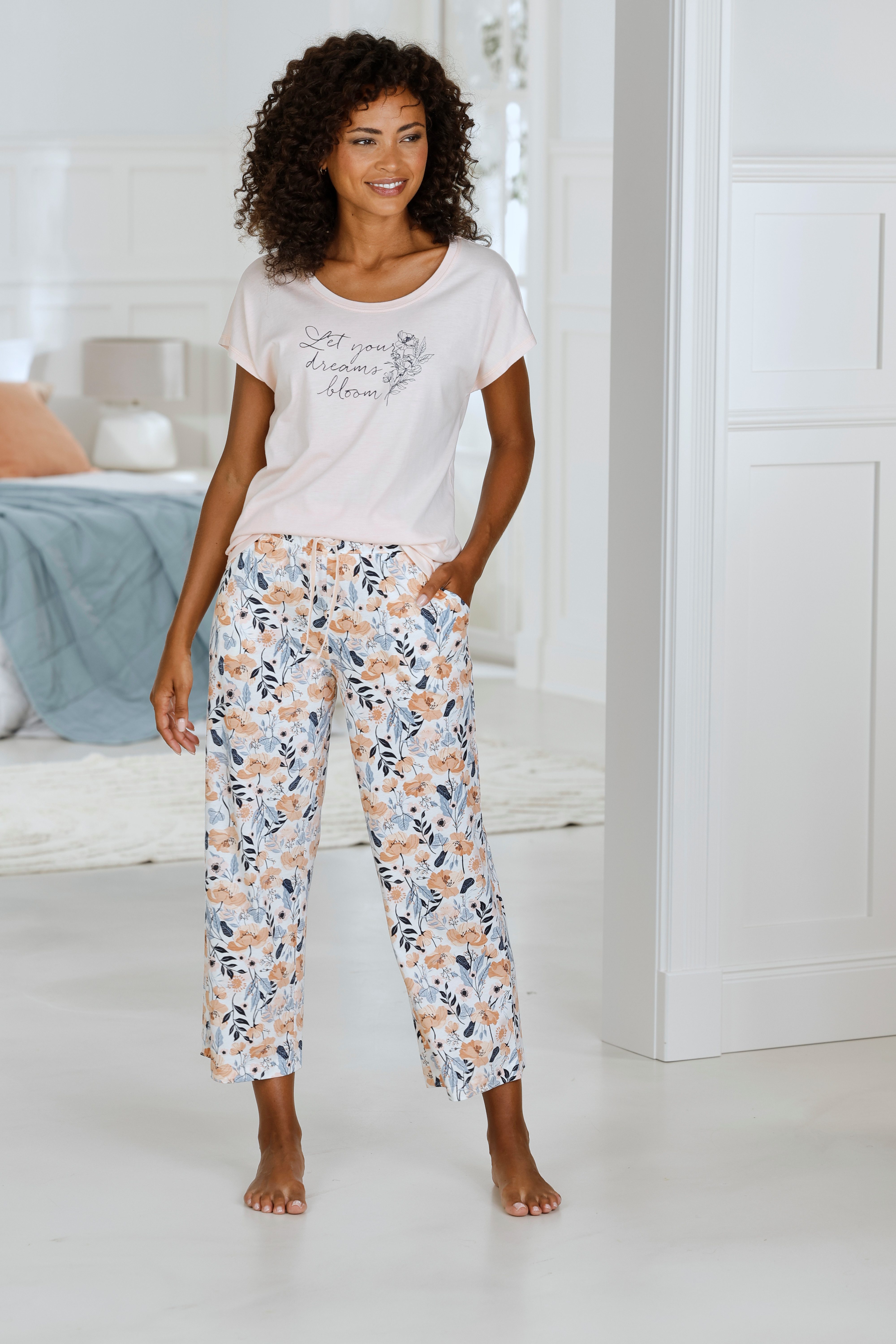 Vivance Dreams Pyjama top met frontprint
