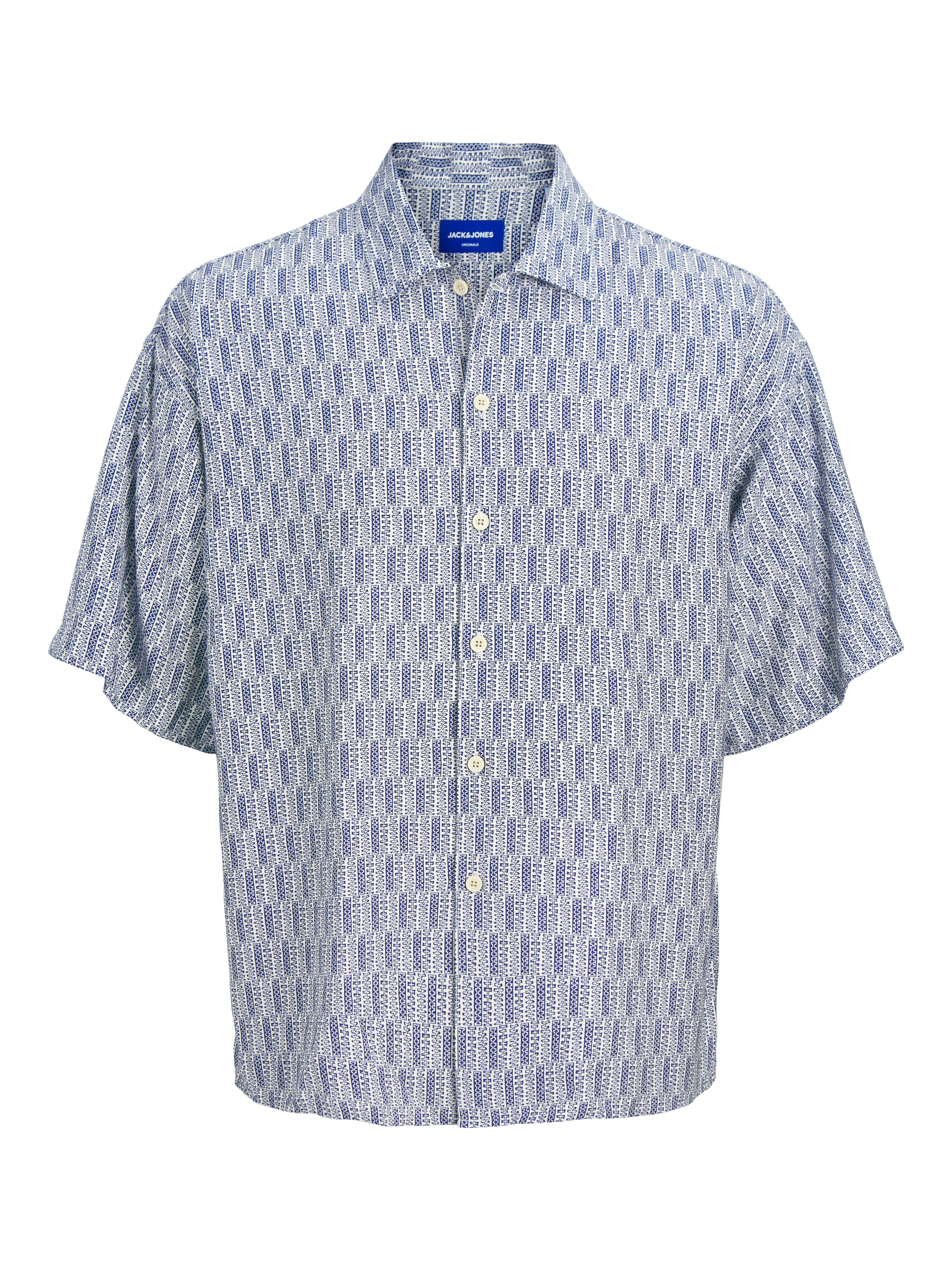 Jack & Jones Overhemd met korte mouwen JORMARSHALL ISLINGTON AOP SHIRT SS SN