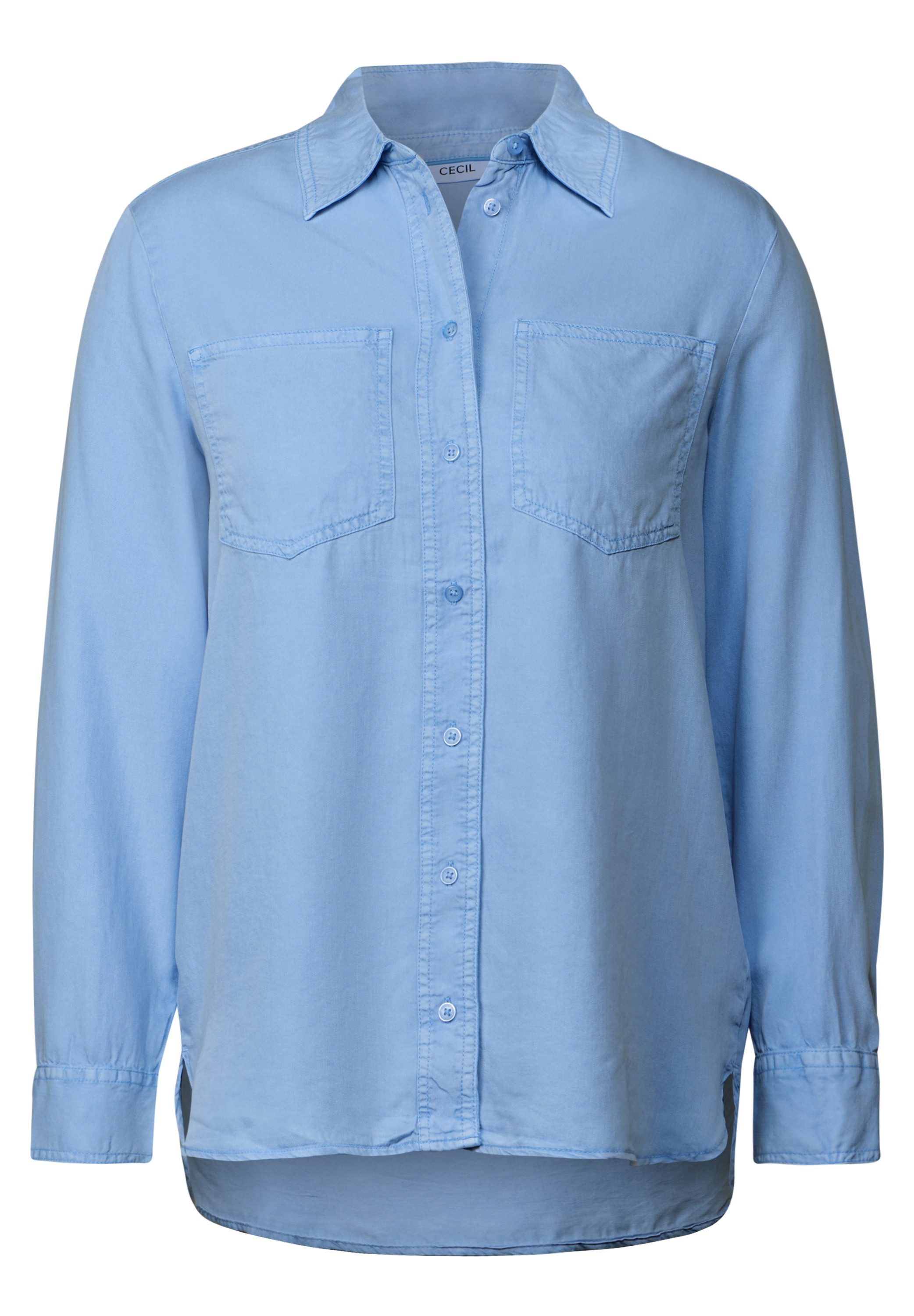 Cecil Blouse met lange mouwen met borstzakken