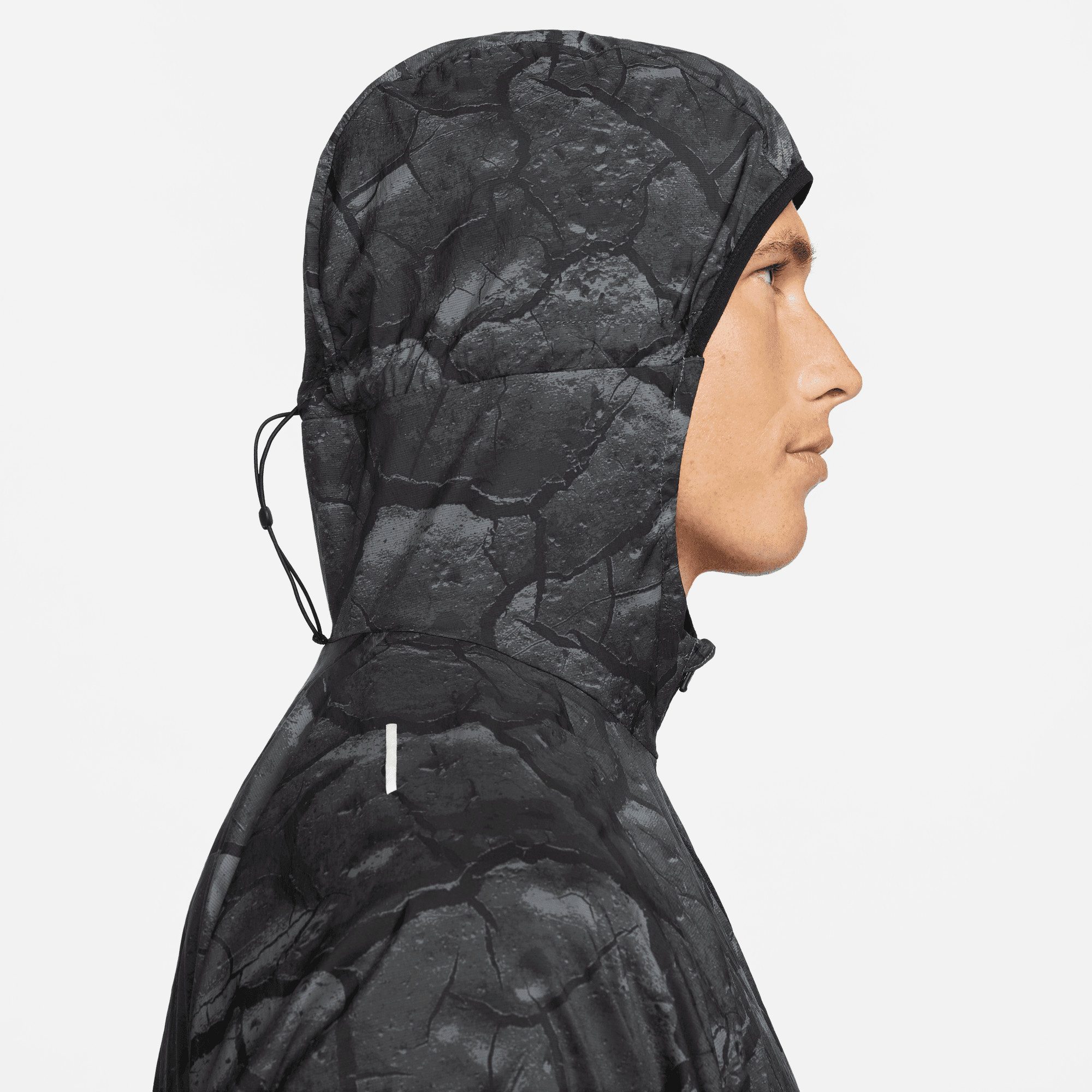 Nike Runningjack MEN'S LIGHTWEIGHT ALLOVER PRINT TRAIL RUNNING JACKET
