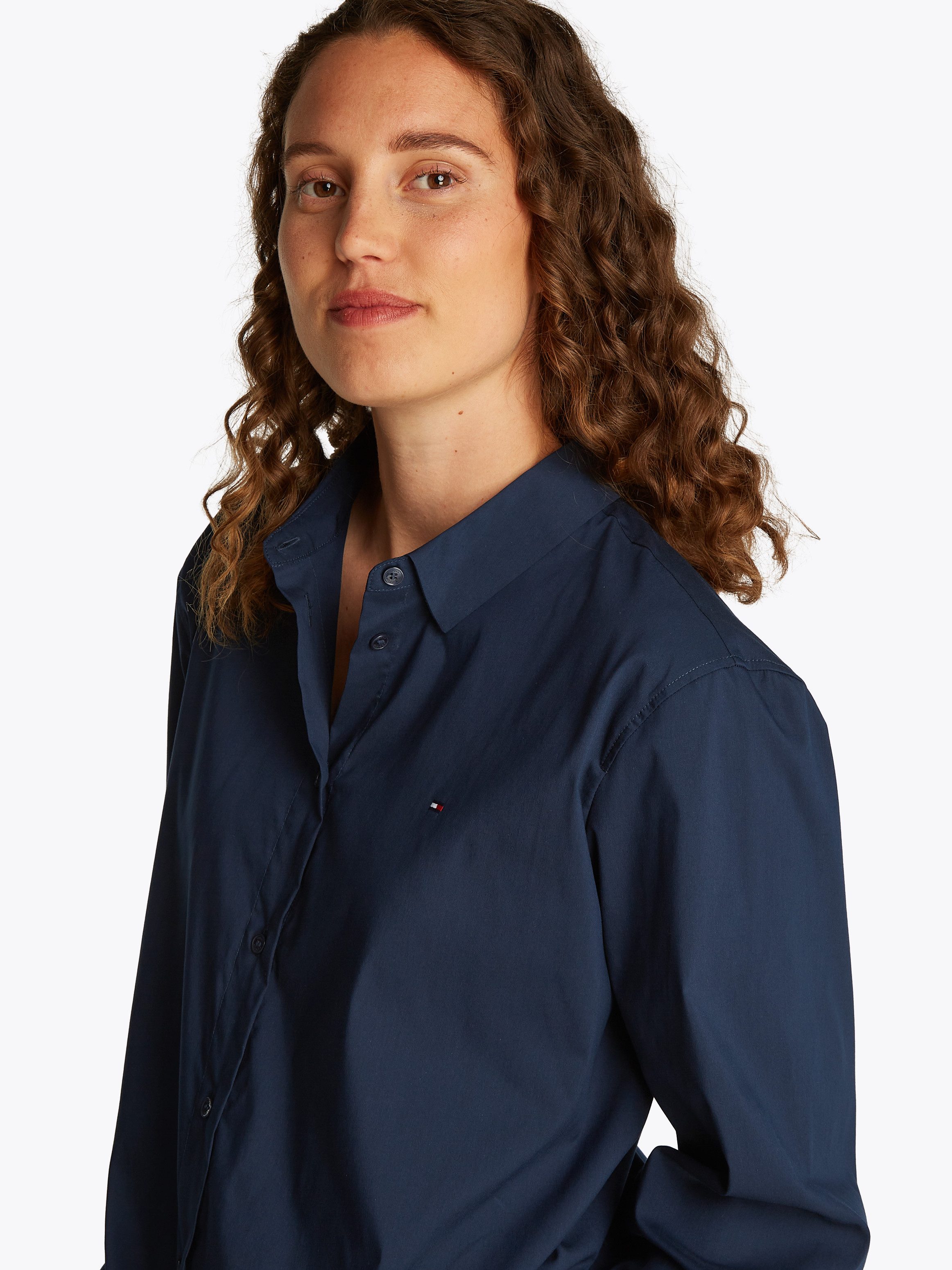 Tommy Hilfiger Overhemdblouse ESS POPLIN REGULAR SHIRT