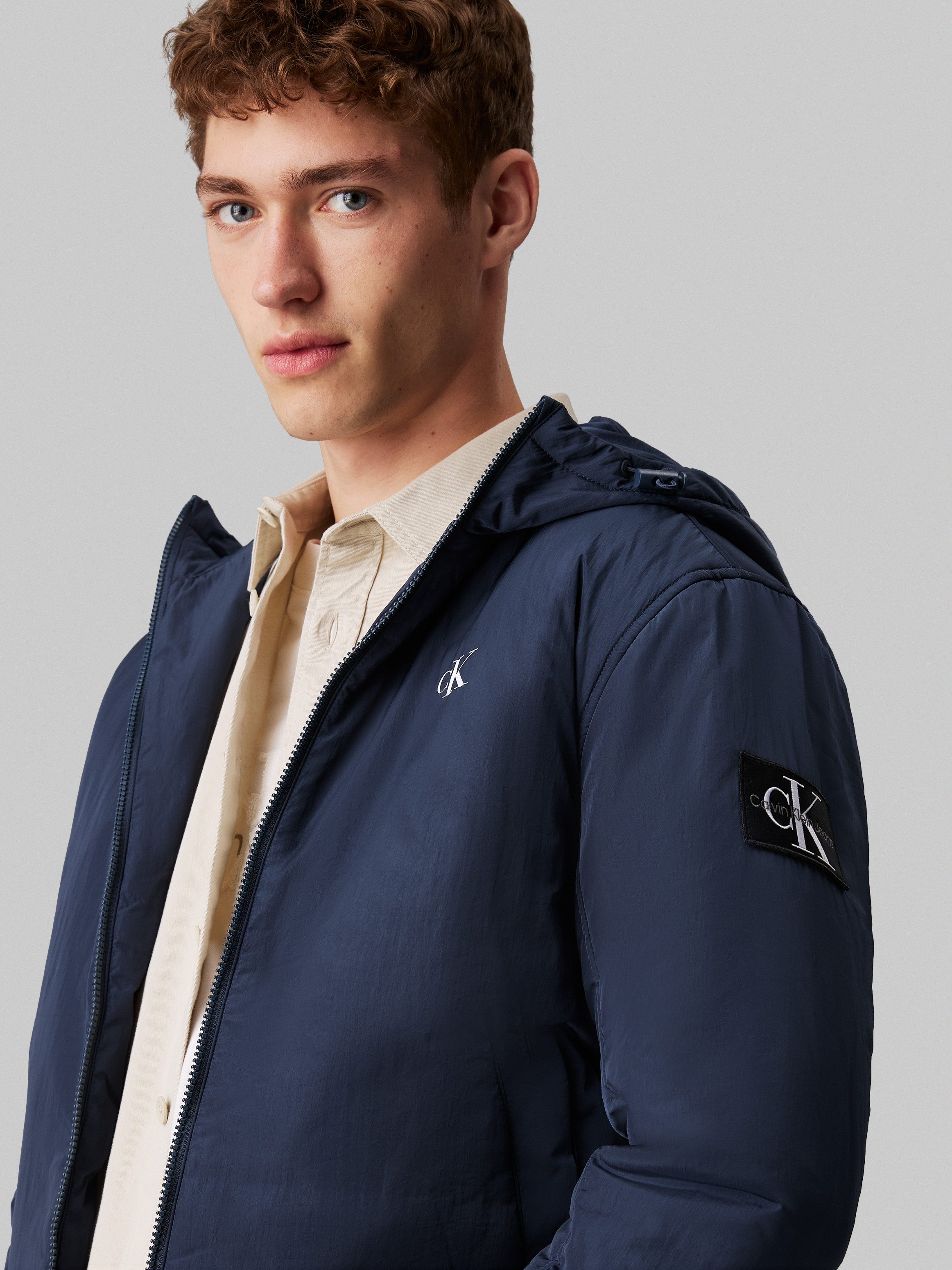 Calvin Klein Outdoorjack PADDED HOODED HARRINGTON
