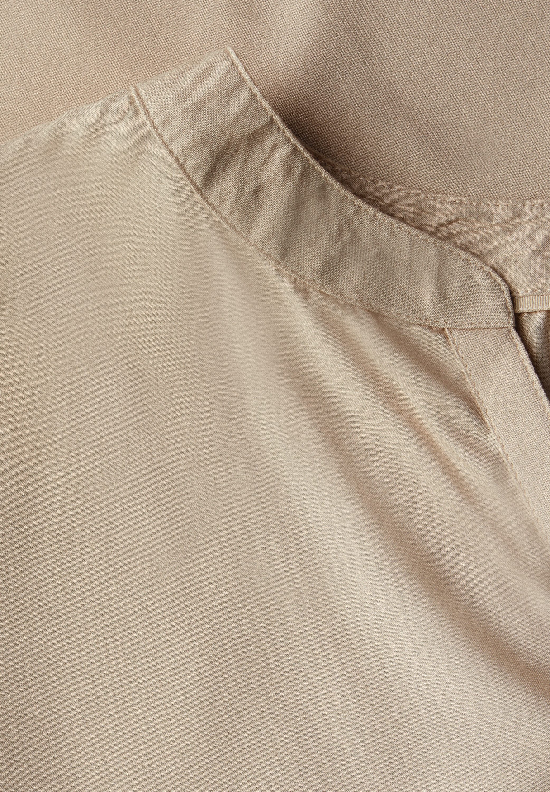STREET ONE Blouse met korte mouwen Hals met split