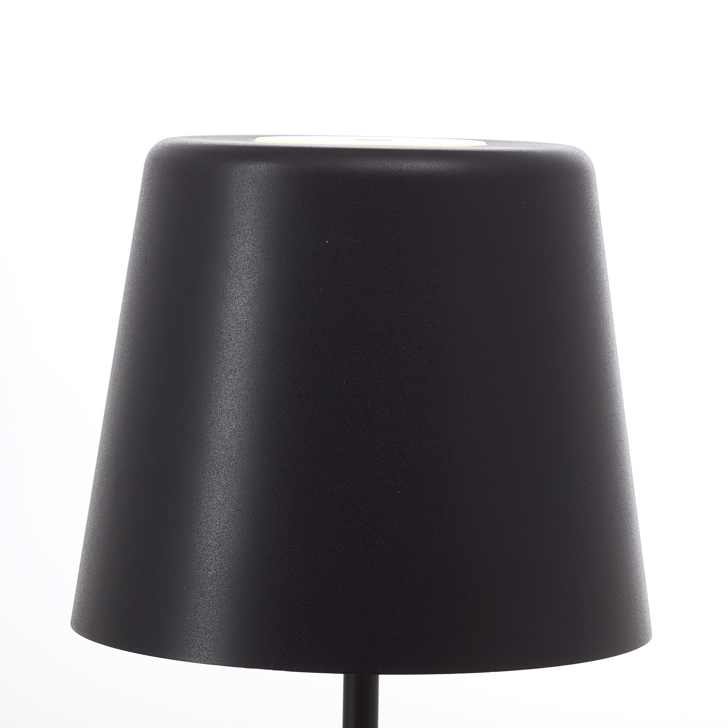 Brilliant Leuchten Led-vloerlamp voor buiten Kaami - mobiele LED buiten vloerlamp Accu-aangedreven, 129 cm, 350 lm, 3000 K, 3-traps dimbaar, metaal