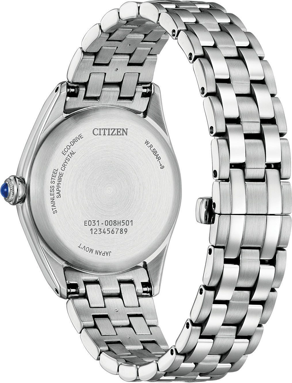 Citizen Solarhorloge Horloge, dameshorloge, stalen band, analoog