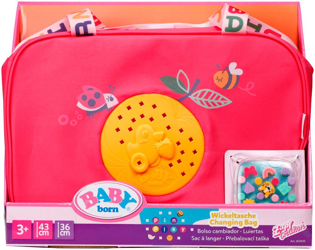 Baby Born Luiertas voor poppen Pinplay Wickeltasche