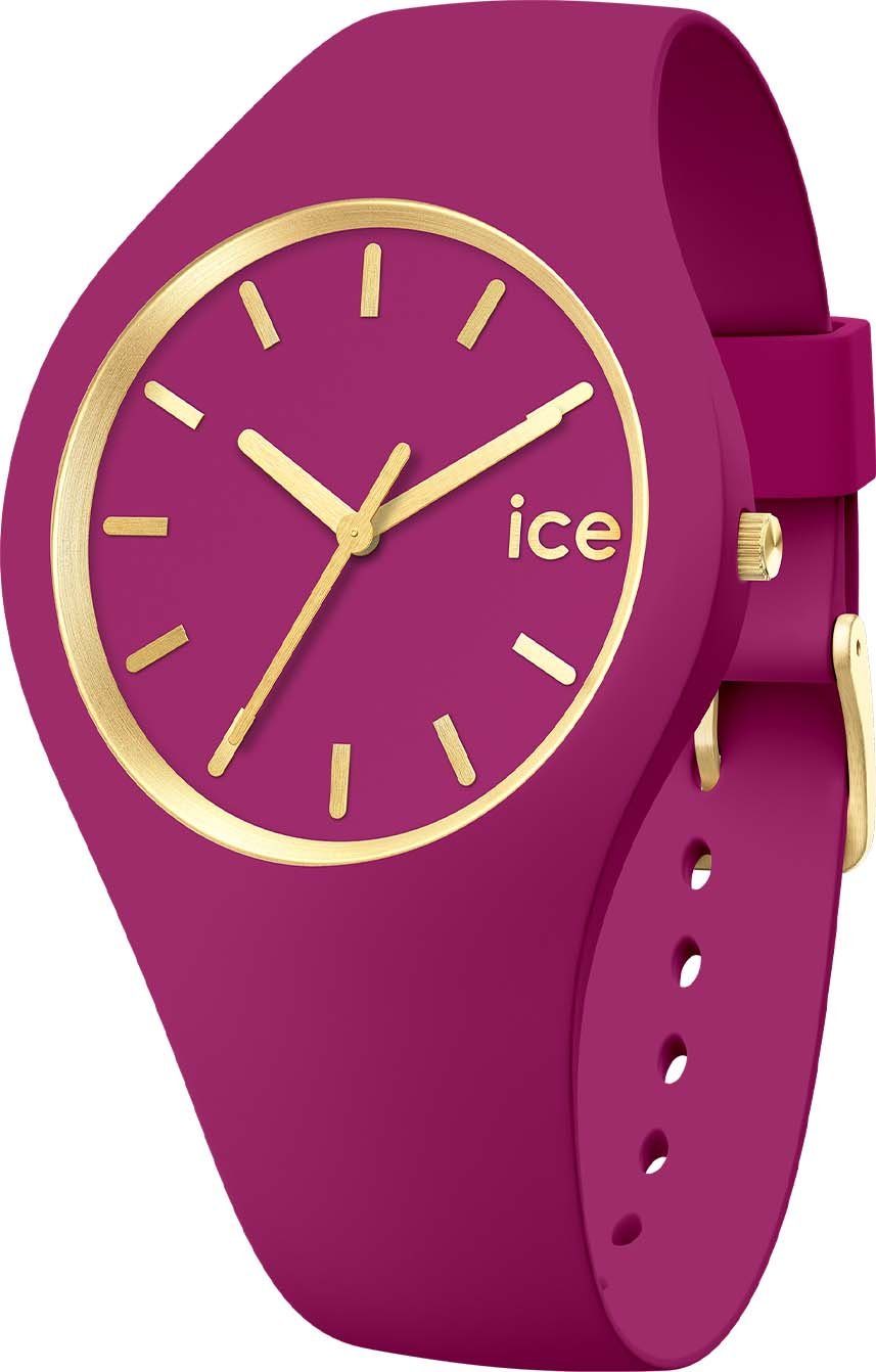 ice-watch Kwartshorloge ICE glam brushed Orchid S, 020540 Horloge, dameshorloge, analoog, siliconen band