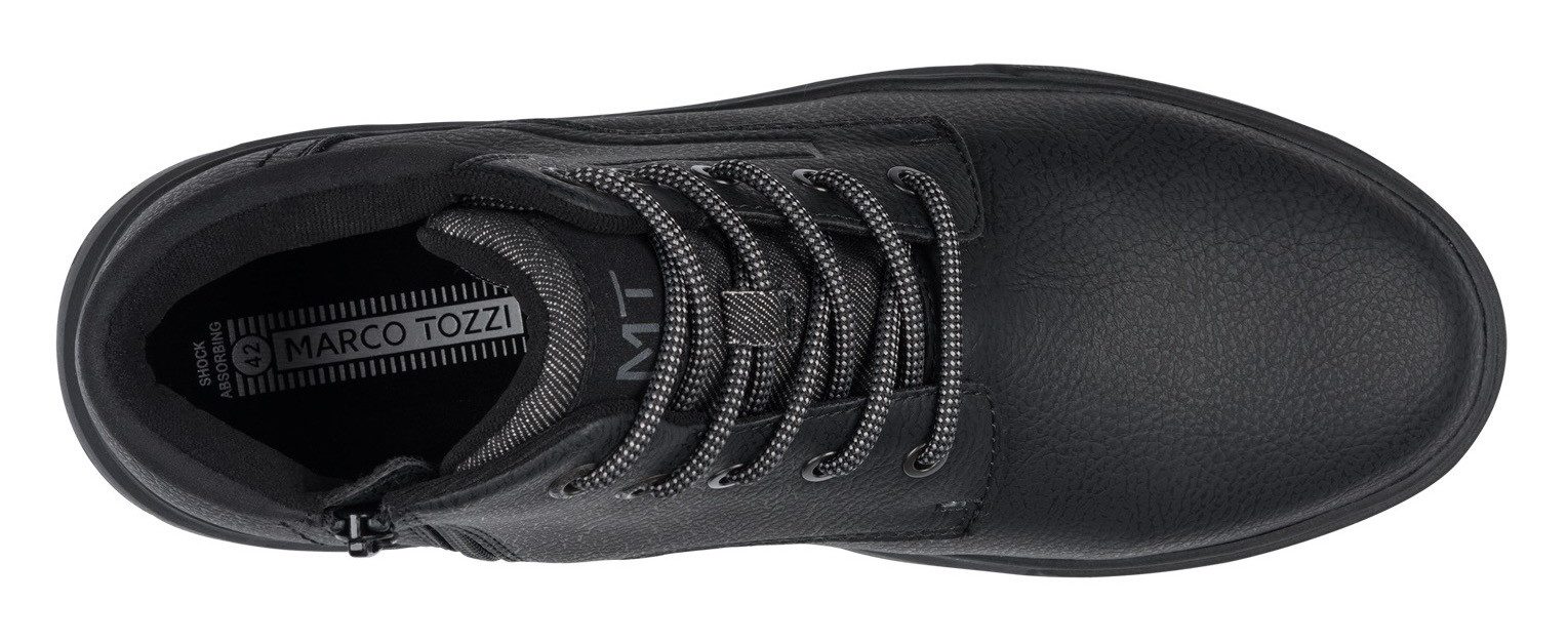 Marco Tozzi Veterschoenen , veterschoen met zacht gevoerde schachtrand