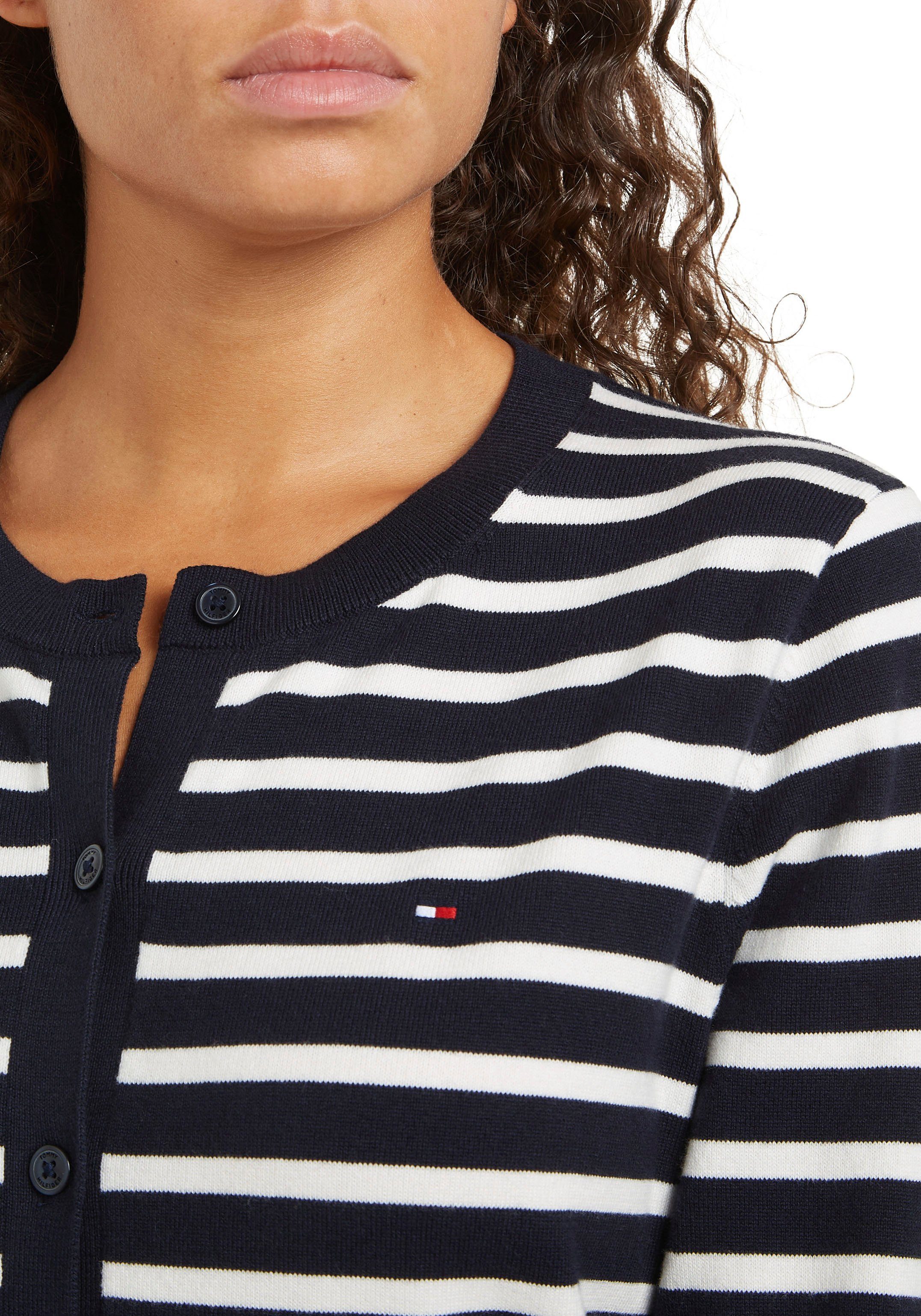 Tommy Hilfiger Cardigan CO JERSEY STITCH CARDIGAN