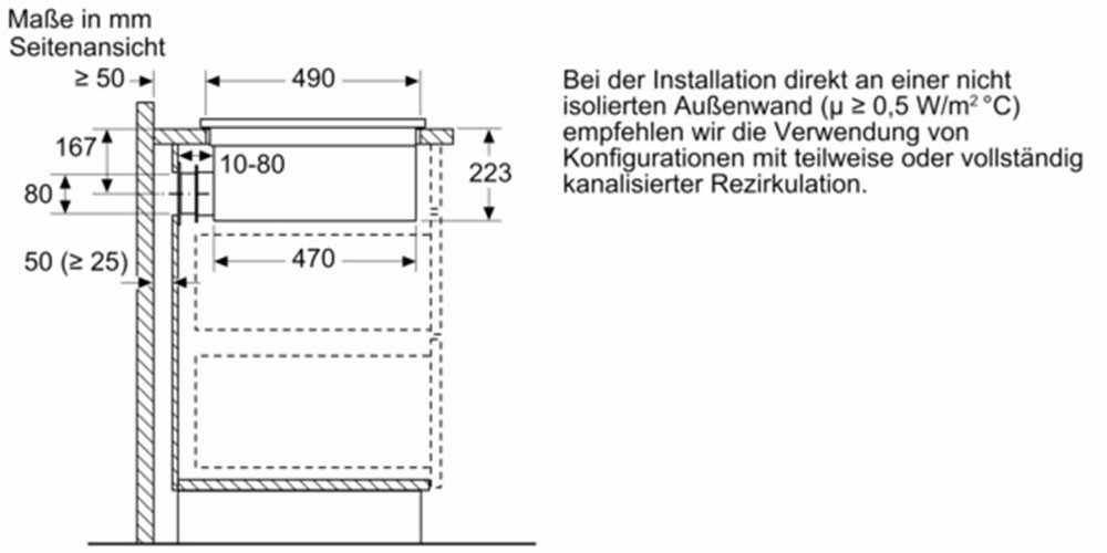 SIEMENS Kookplaat met afzuigkap ED811HQ26E