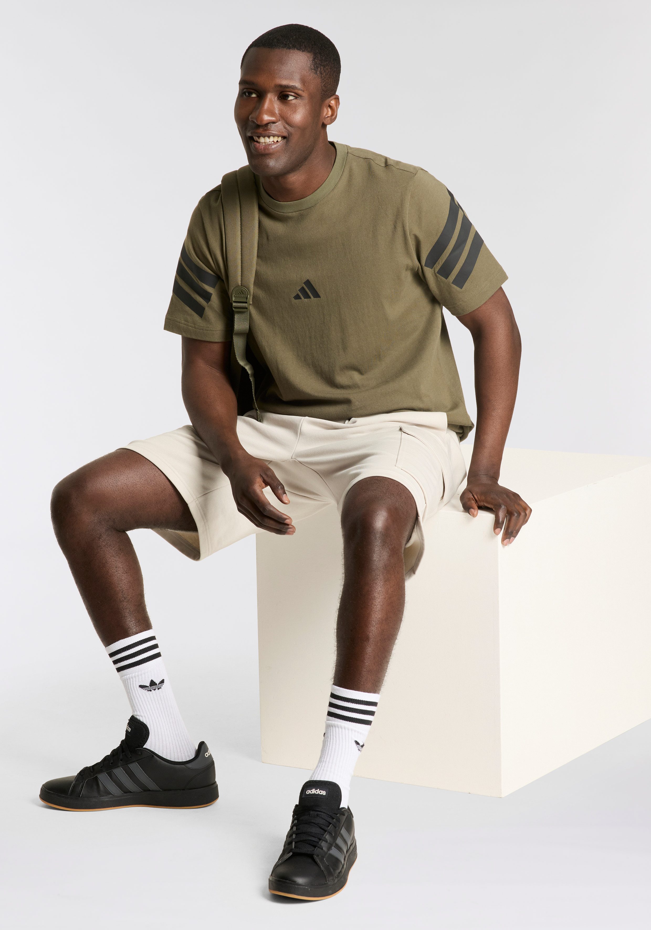 adidas Sportswear T-shirt M FI 3S REG T