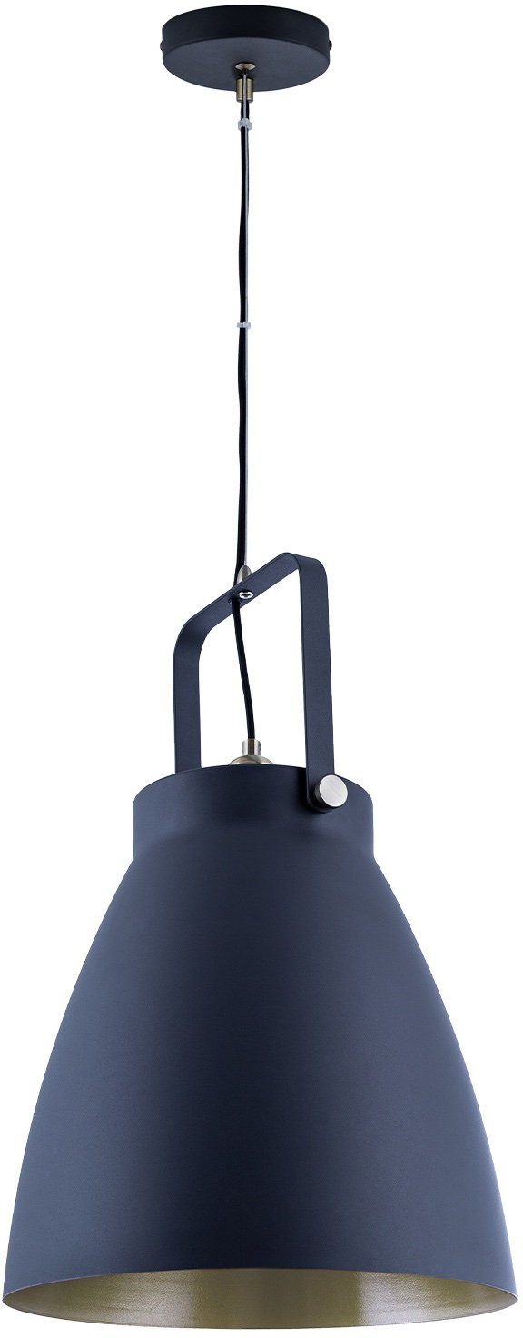 Paco Home Hanglamp BOONE PD BLACK-BRASS