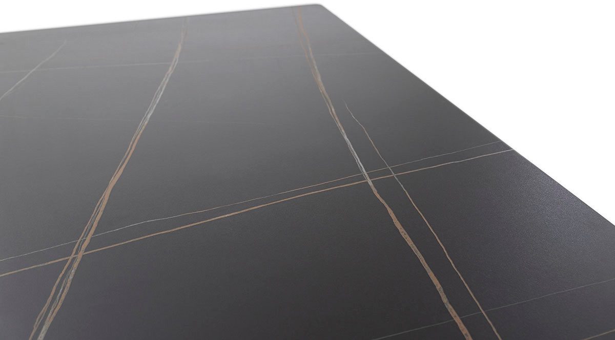 MCA furniture Eettafel FREMONT 4-poot tafel Keramiek, metaal, tafelblad 1,2 cm, 4-6 personen