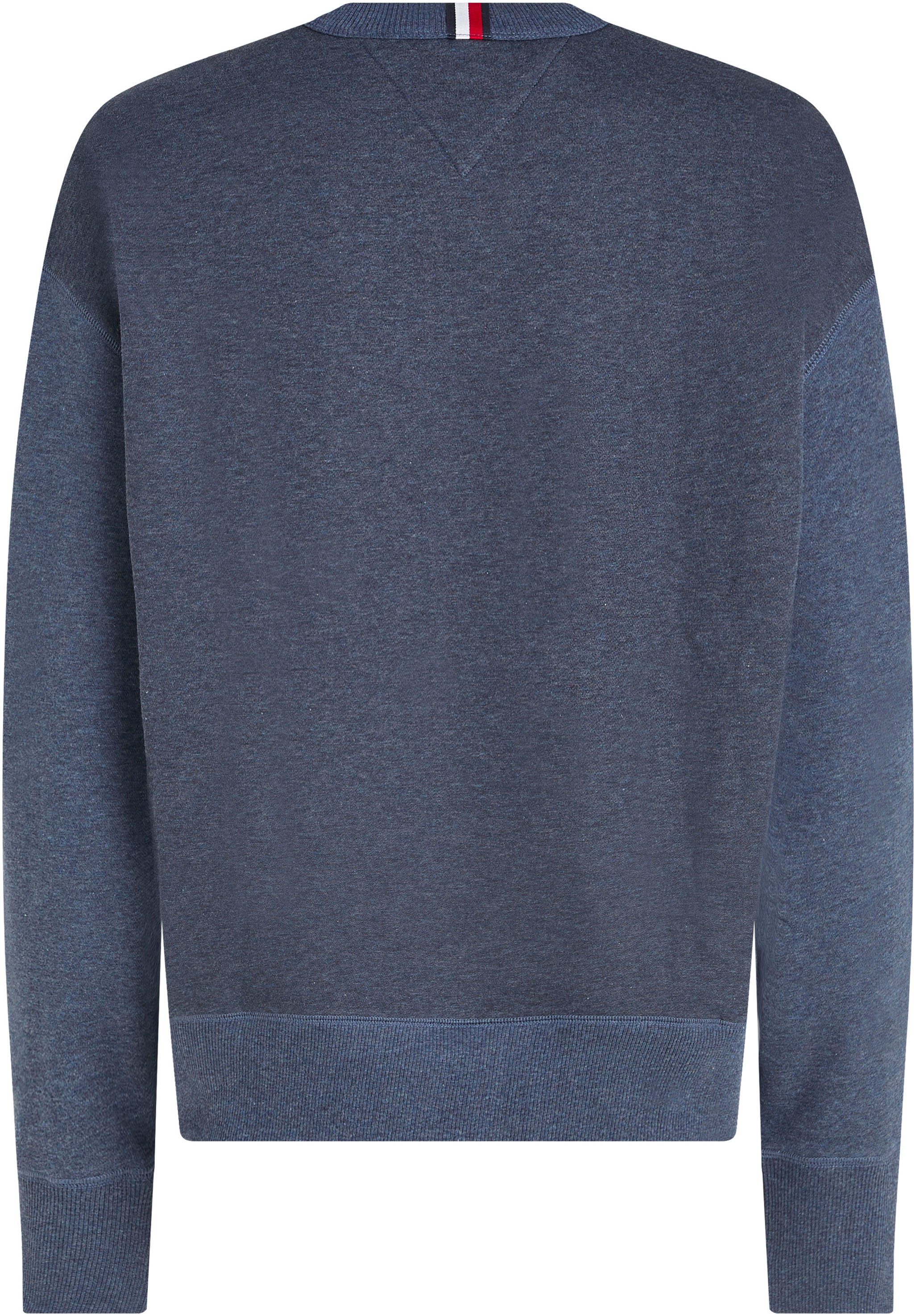 Tommy Hilfiger Sweatshirt SMALL CREST CREWNECK met logoborduursel op borsthoogte