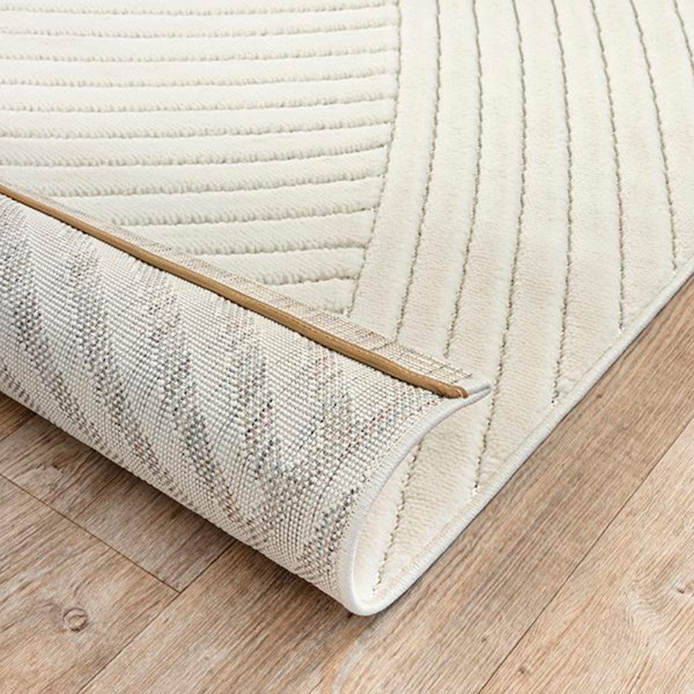 The carpet Vloerkleed Parma moderne woonkamer tapijt geschikt voor buiten, dichte pool