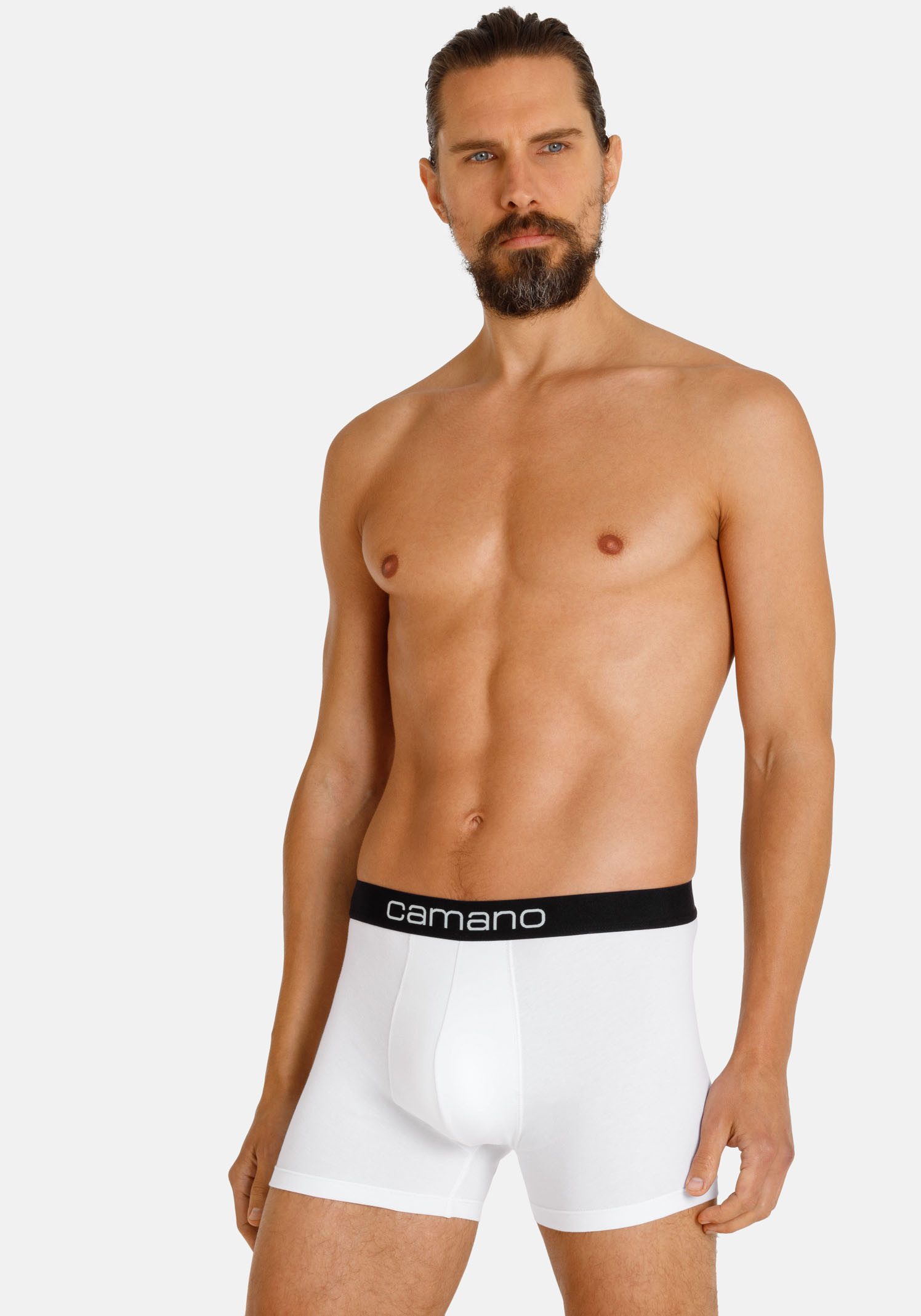 Camano Boxershort Comfort met elastische logoband (Set van 2)