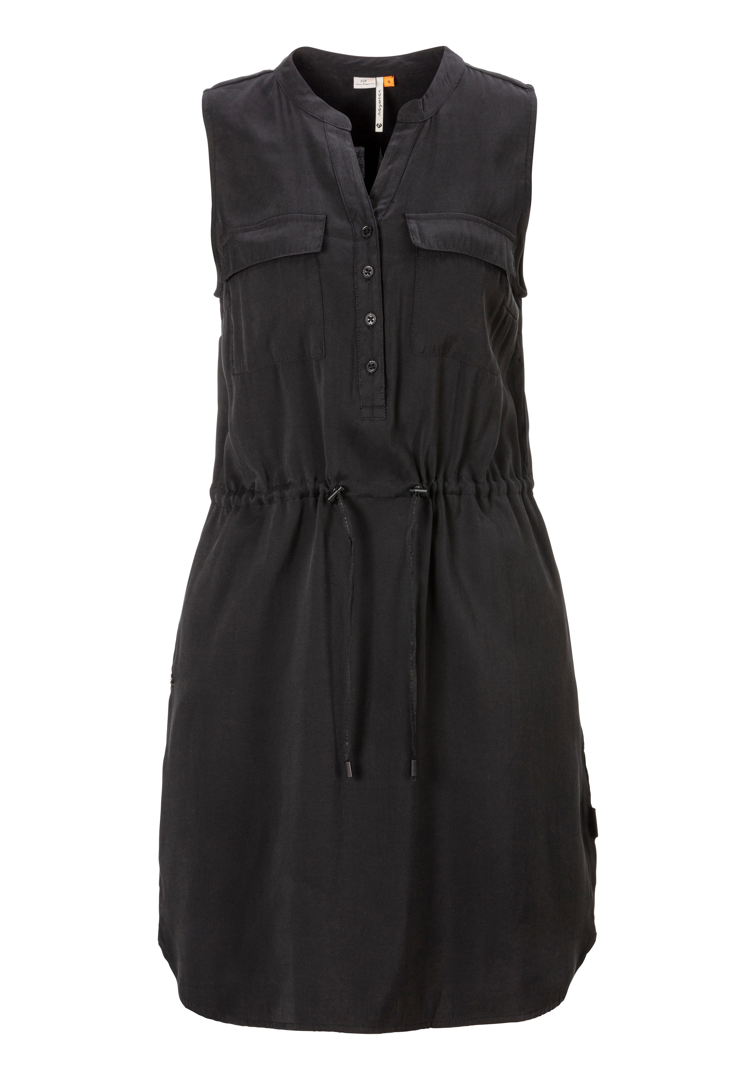 Ragwear Knielange jurk van viscosemix model 'Roissin'