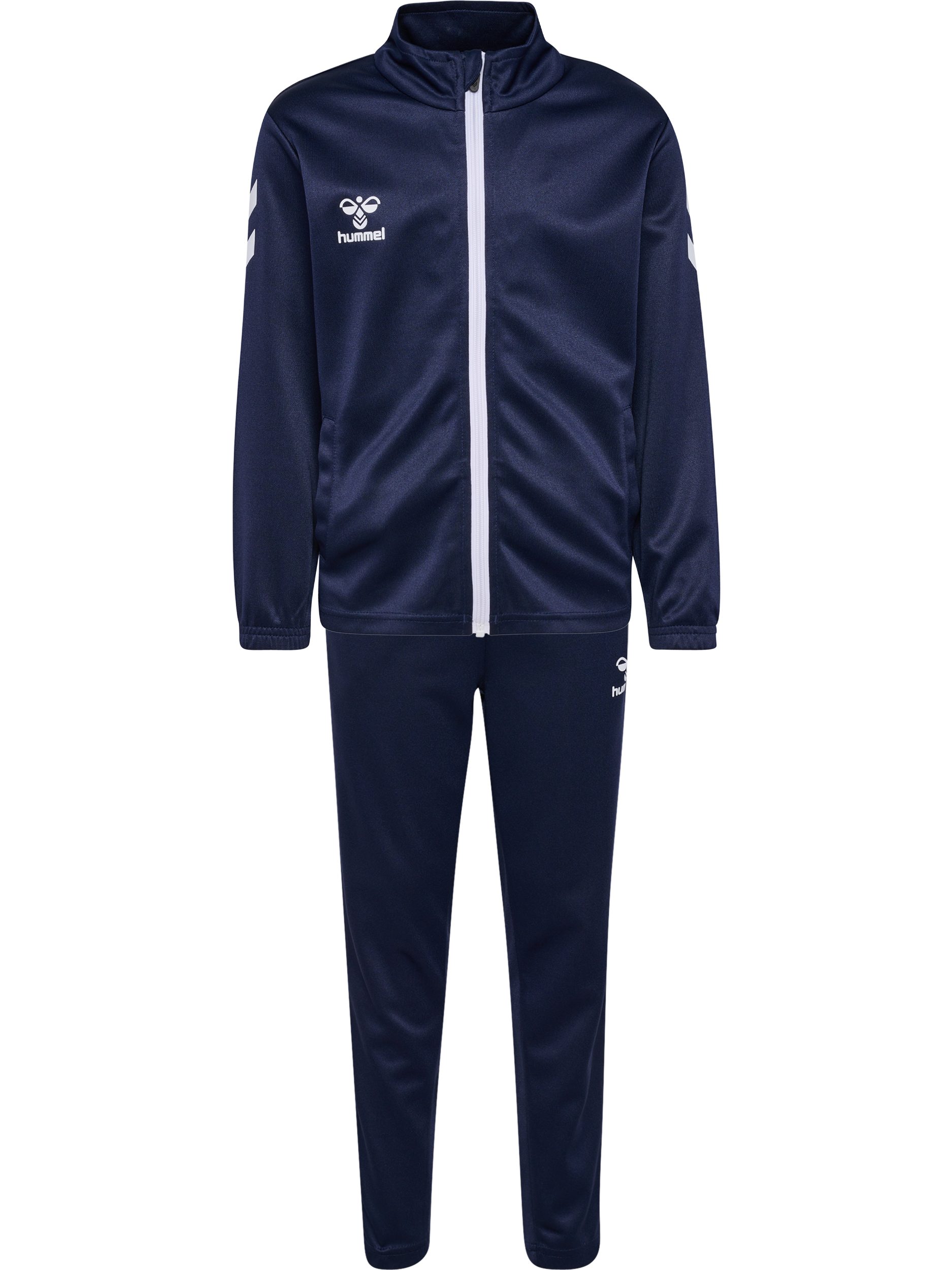hummel Trainingspak HMLLOGO SUIT KIDS (2-delig) kinderen trainingspakken maat 128 blauw