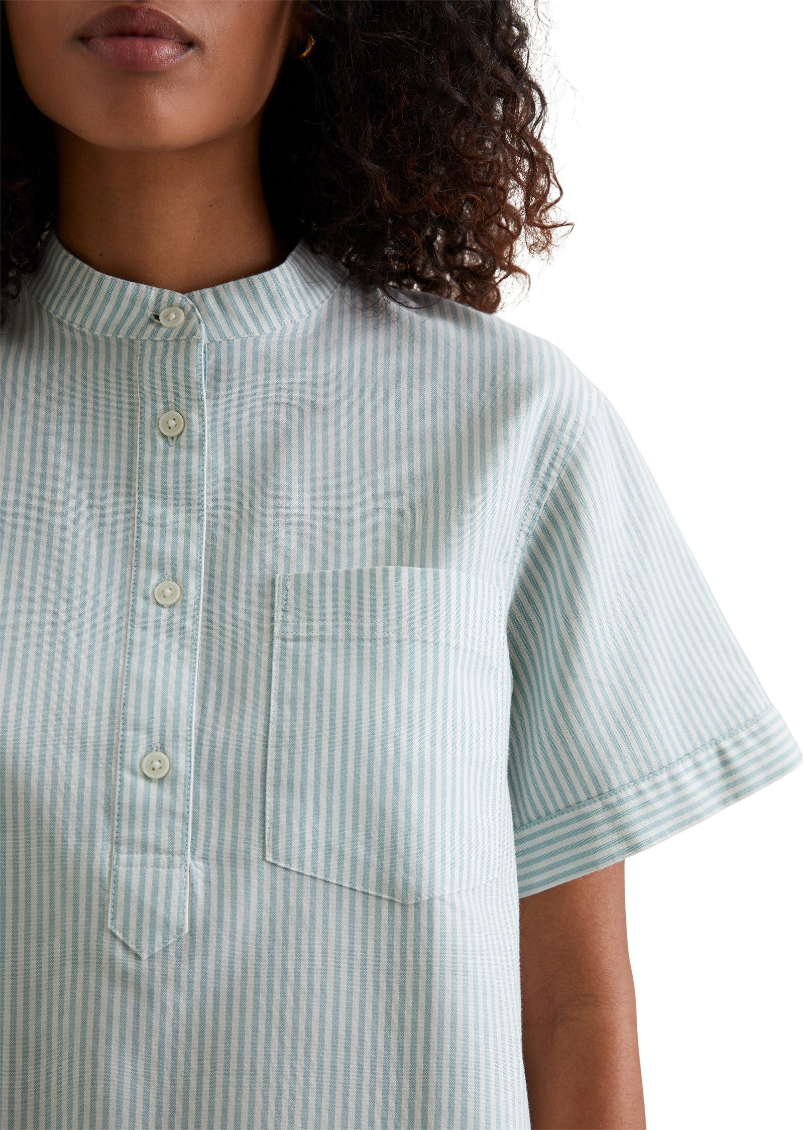 Marc O'Polo DENIM Blouse met korte mouwen