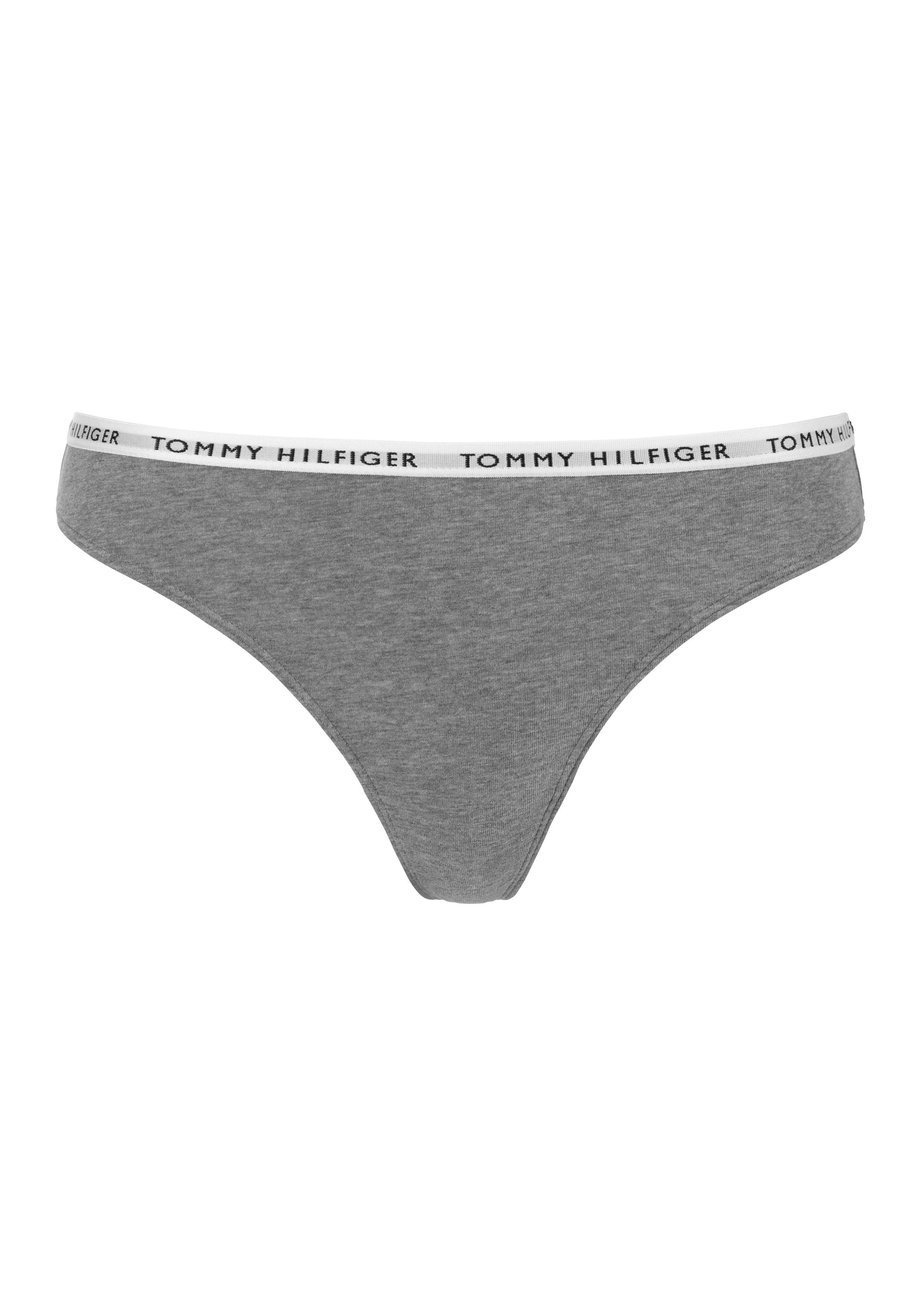 Tommy Hilfiger Underwear Slip met smalle logoboord (3 stuks)