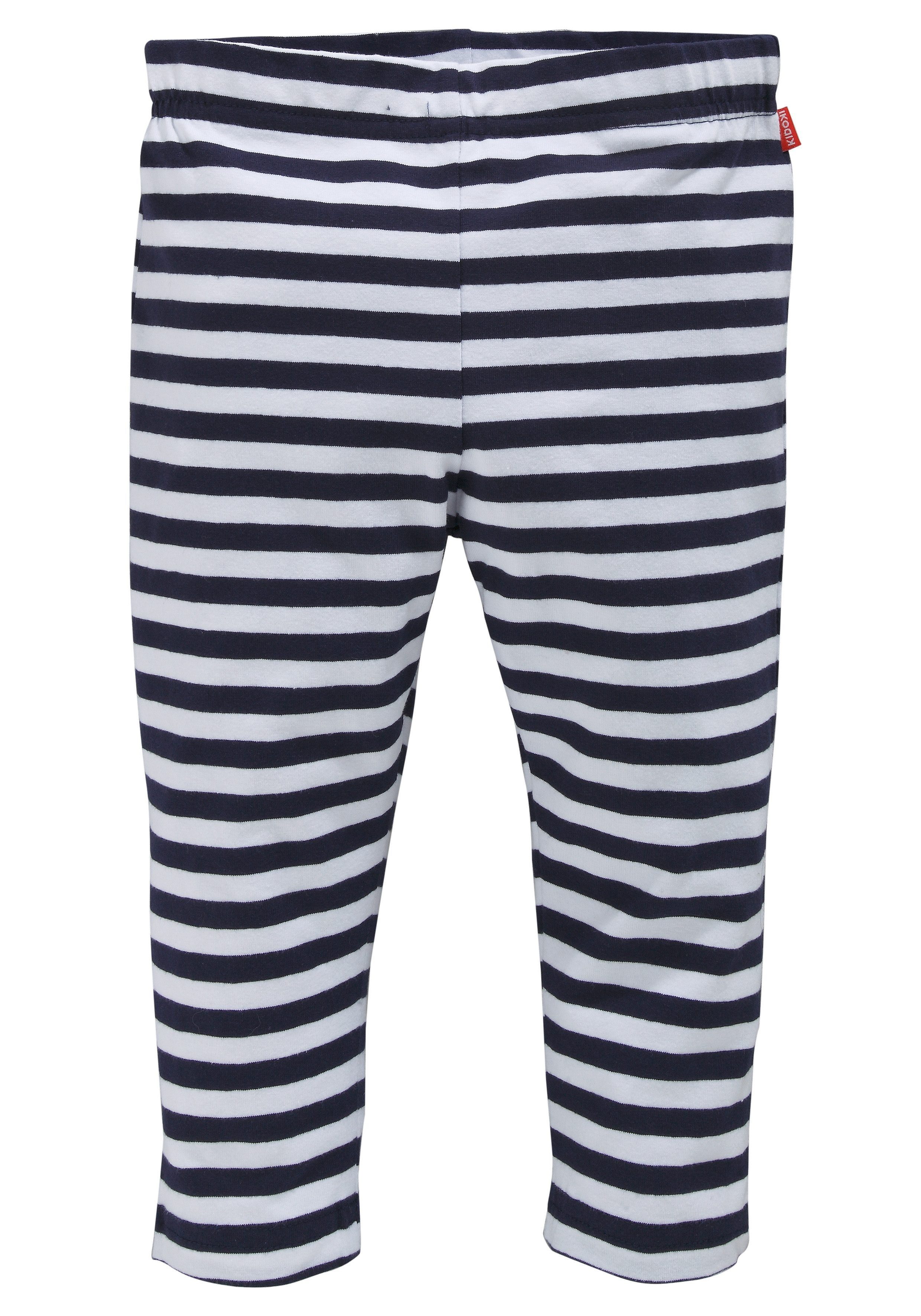 KIDSWORLD Jurk, legging & haarband 3-delig set: jurk, capri en gestreepte haarband (set, 3-delig)