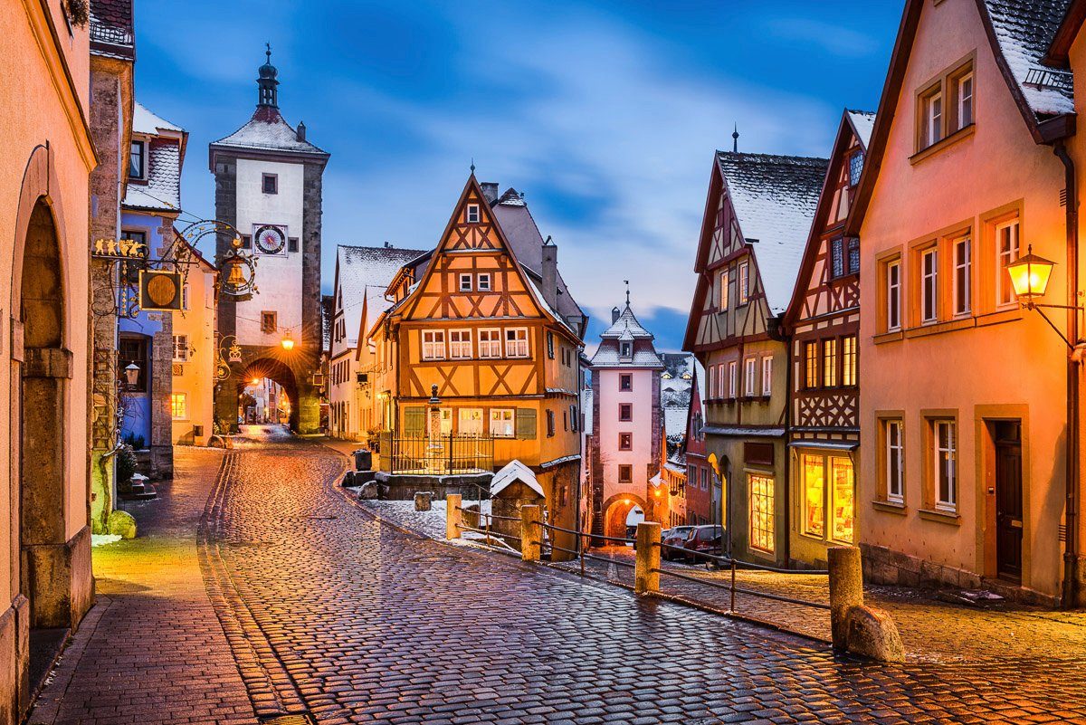 Papermoon Fotobehang Rothenburg ob der Tauber