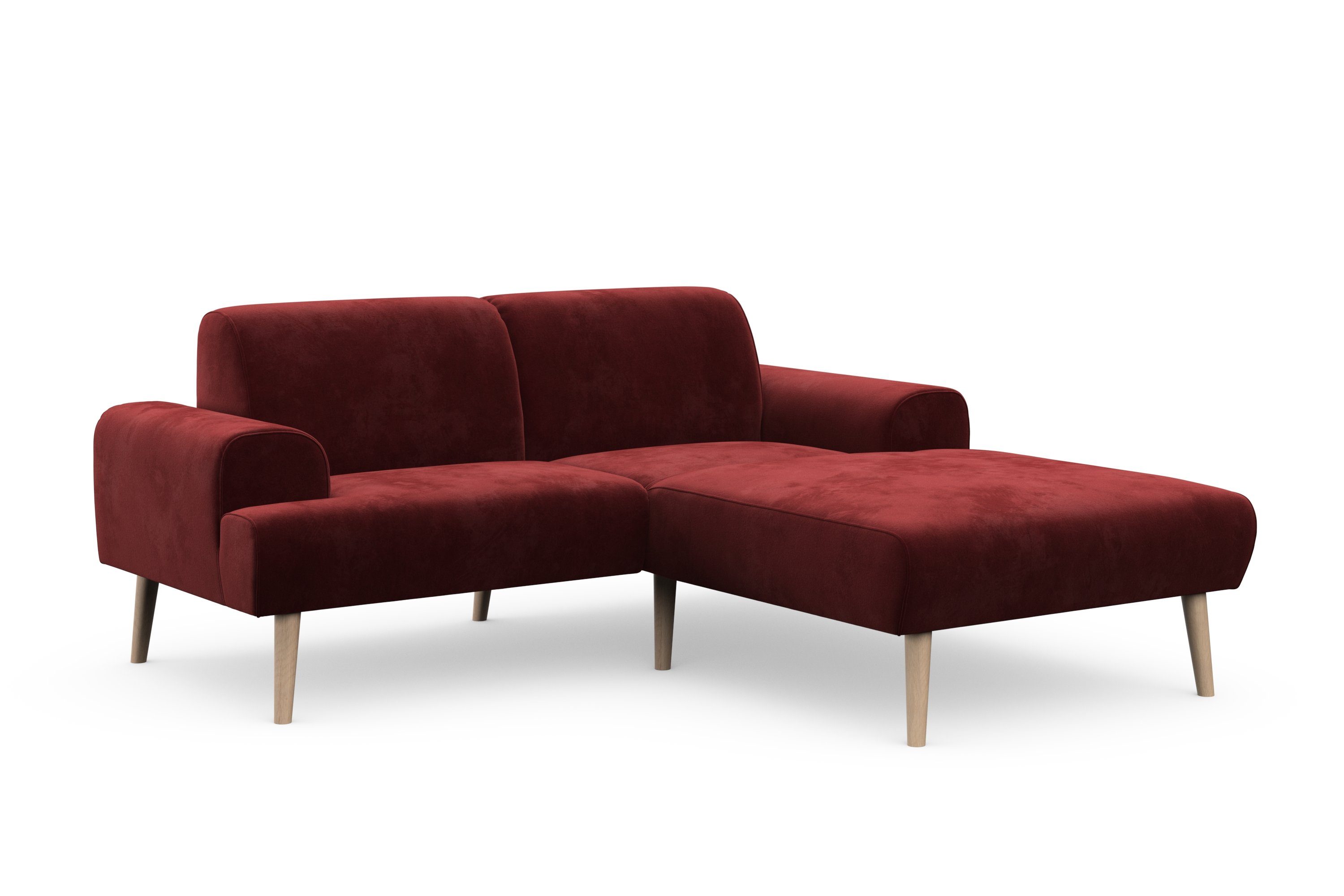 andas Hoekbank Swift L-vorm Binnenveringsinterieur, bxdxh: 192x83x176 cm
