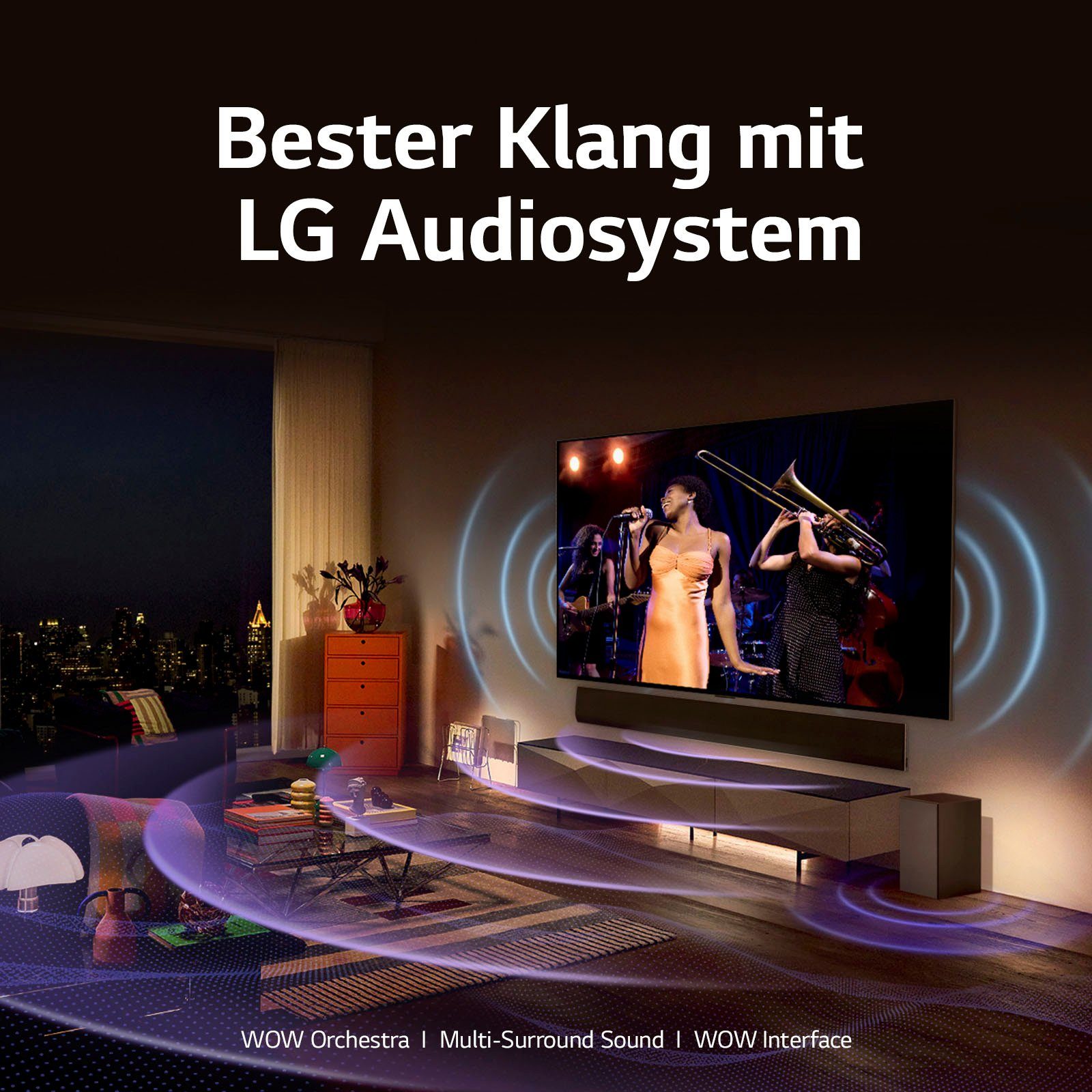 LG OLED-TV OLED55G39LA, 139 cm / 55", 4K Ultra HD, Smart TV, OLED evo, α9 Gen6 4K AI-processor, Brightness Booster Max