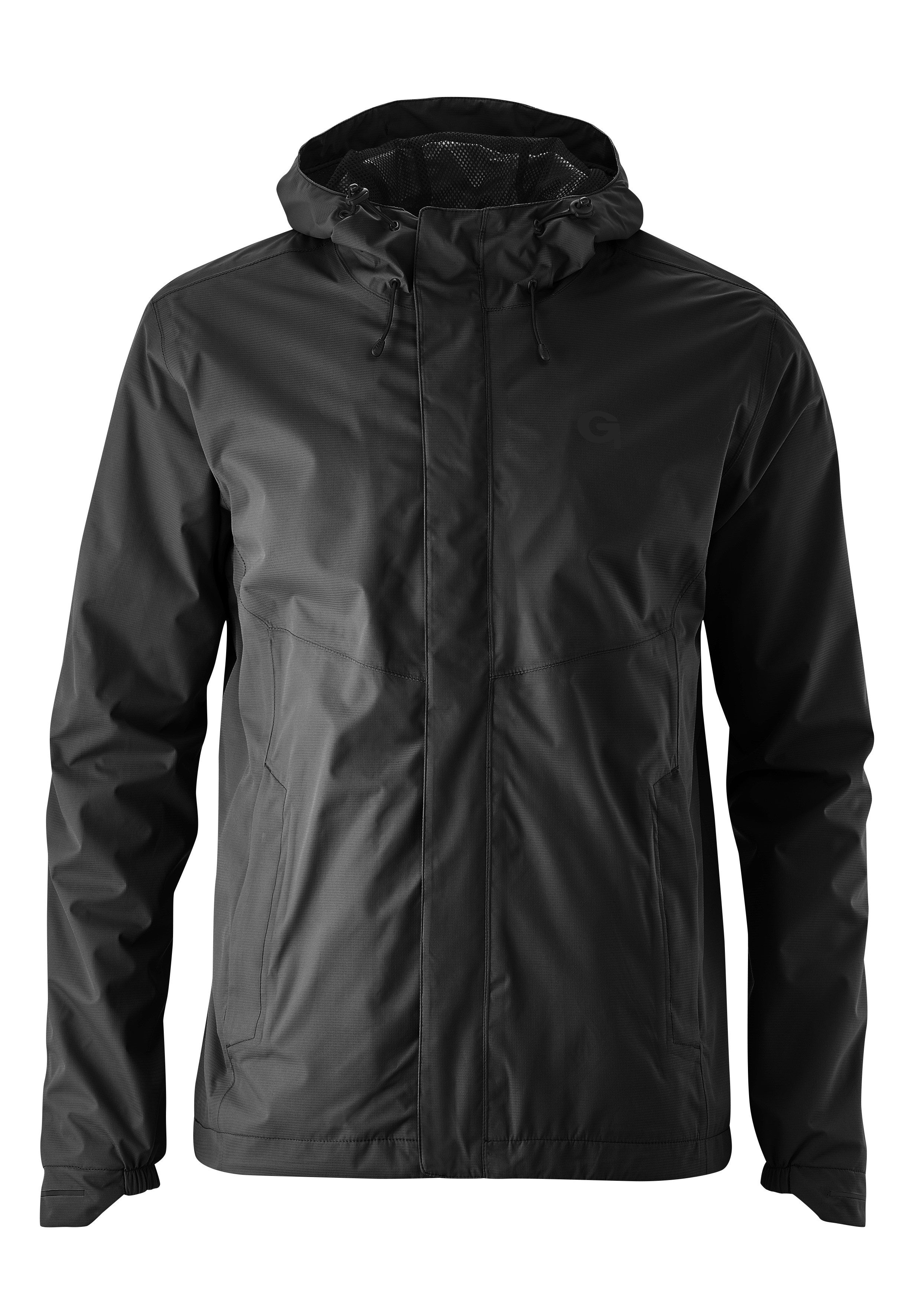 Gonso Fietsjack SAVE JACKET ESSENTIAL M Herenregenjack wind- en waterdicht fietsjack met capuchon