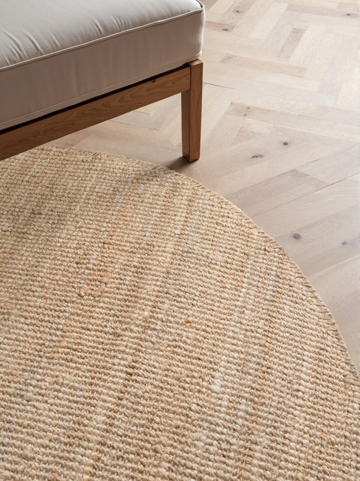 HANSE Home Vloerkleed Jaipur jute tapijt, als loper en rond 100% natuurlijke vezel, woonkamer, eetkamer, slaapkamer, grs