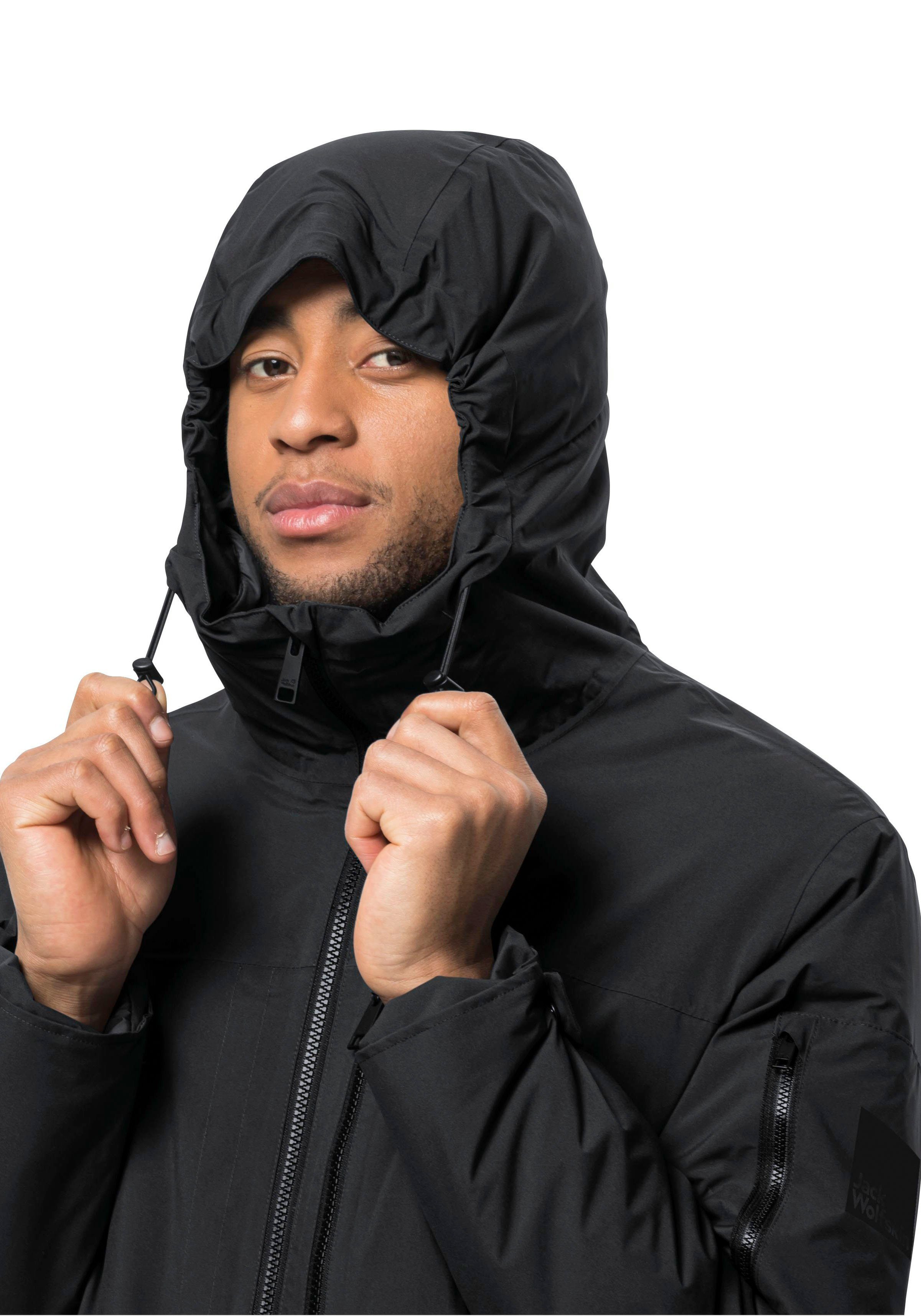 Jack Wolfskin Functionele parka KOENIGSBAU Winterjack met kunstvezelvulling